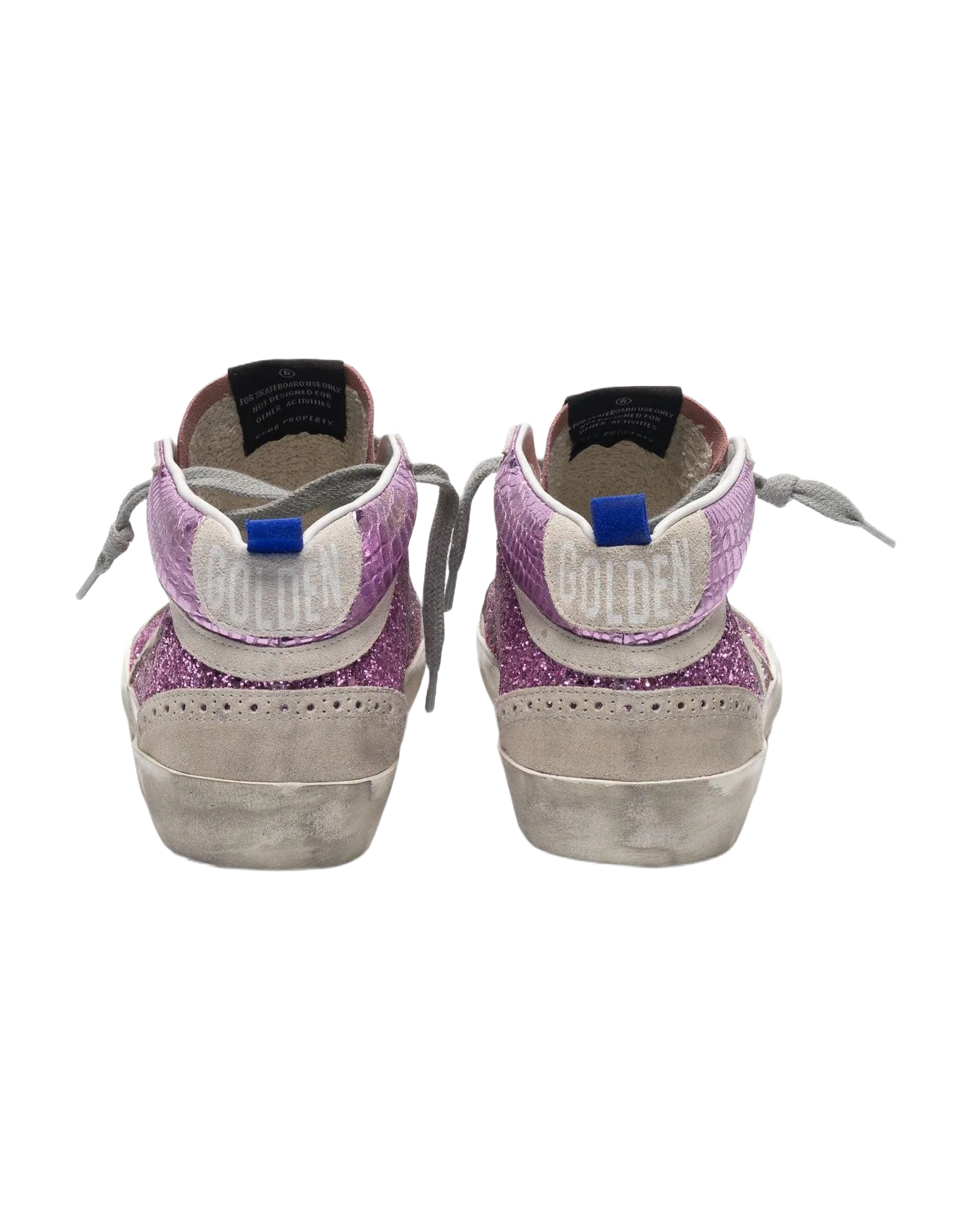 Women | Sneakers Mid Star Pink Glitter Cocco-Ice Star - Image 8