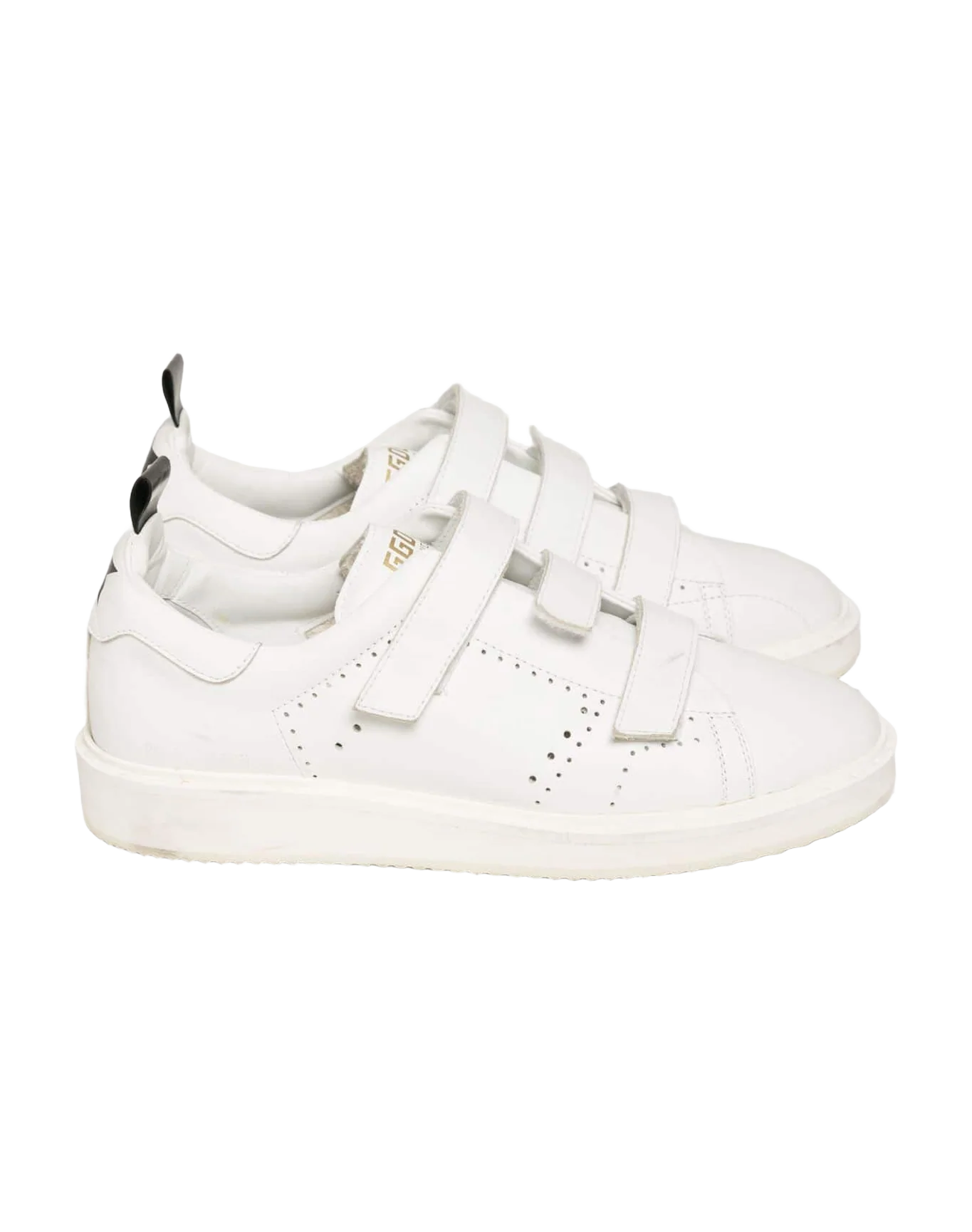 Women | Sneakers Records White Leather - Image 2