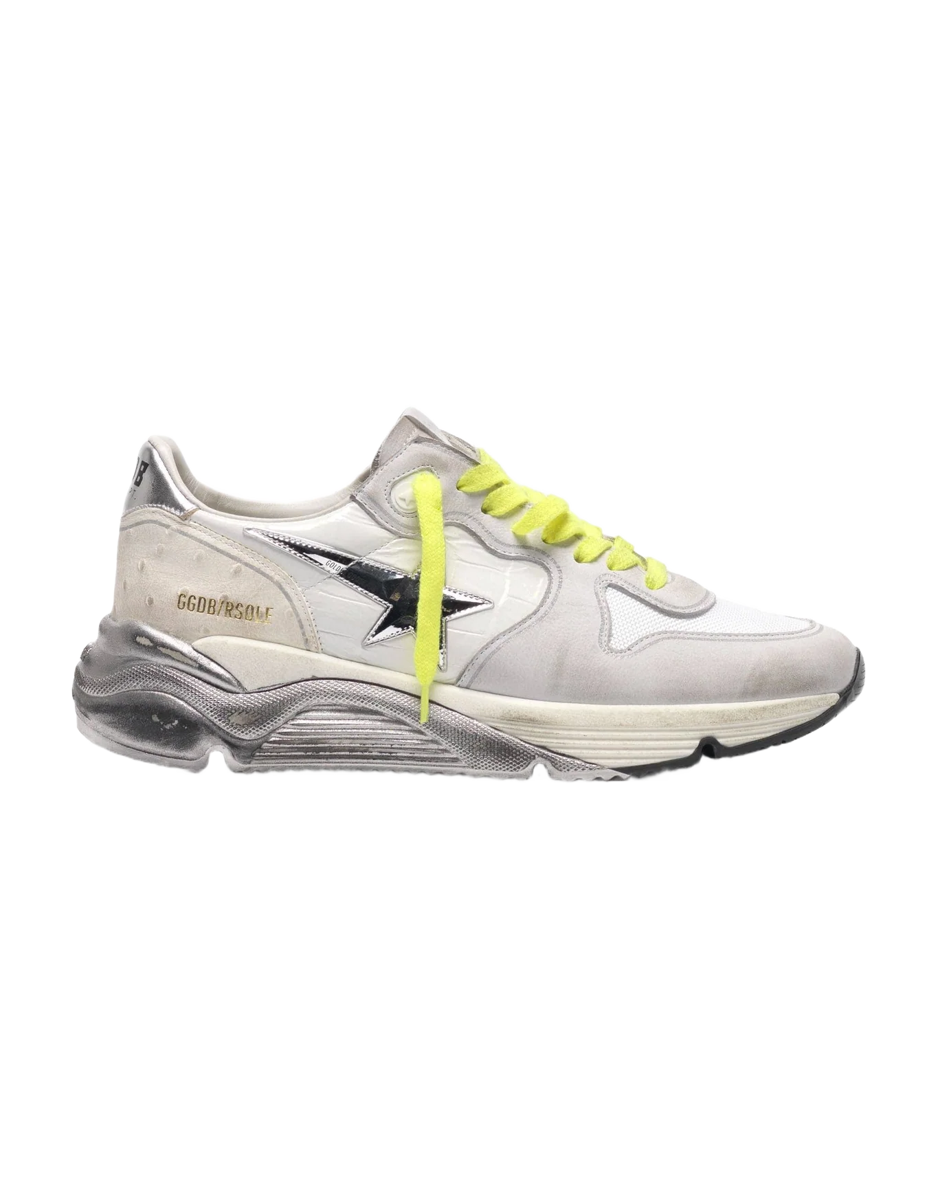 Women | Sneakers Running Sole White Nabuk-Embossed - Image 3
