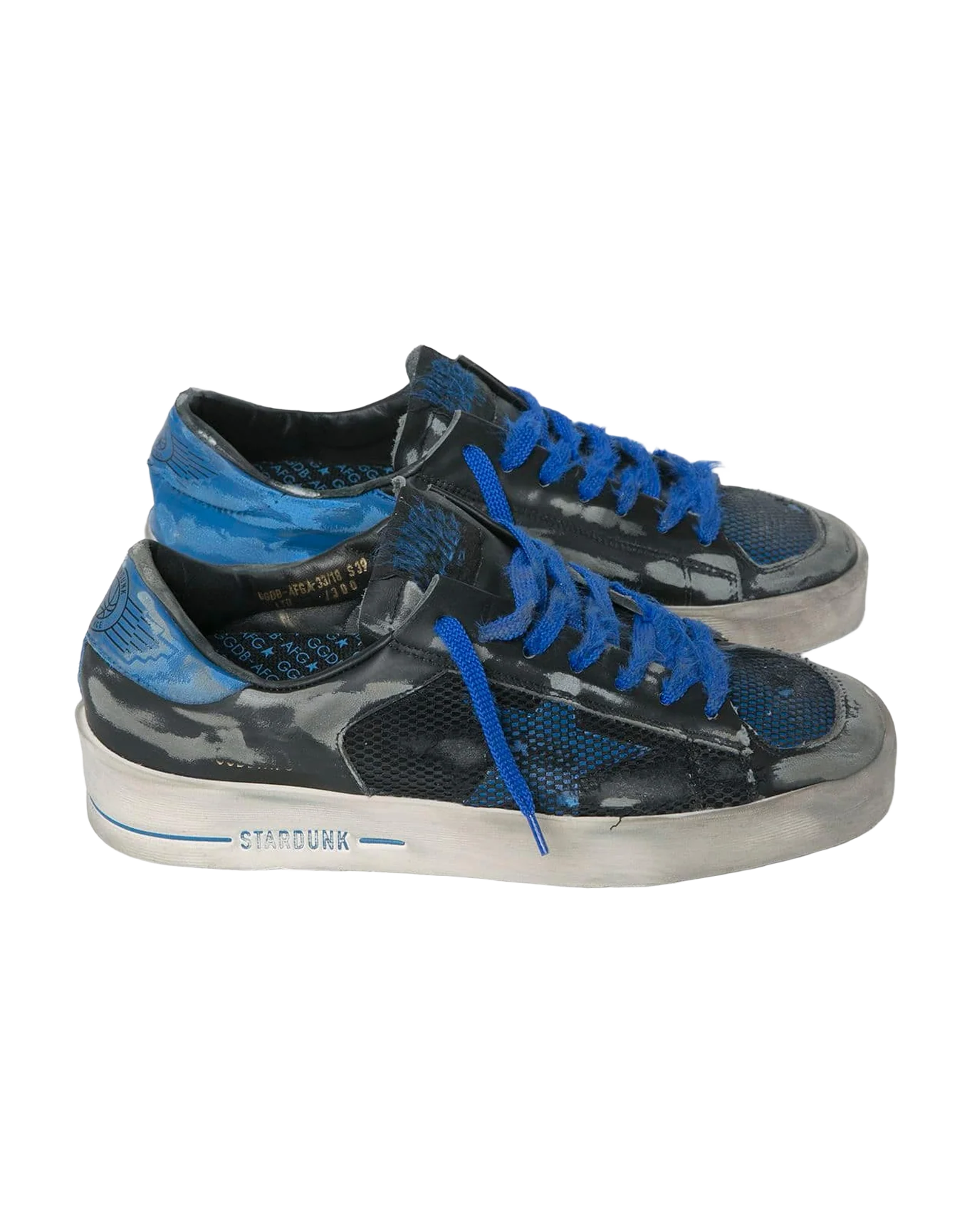 Women | Sneakers Superstar Col G99 Black Leather-Gold Studs - Image 5