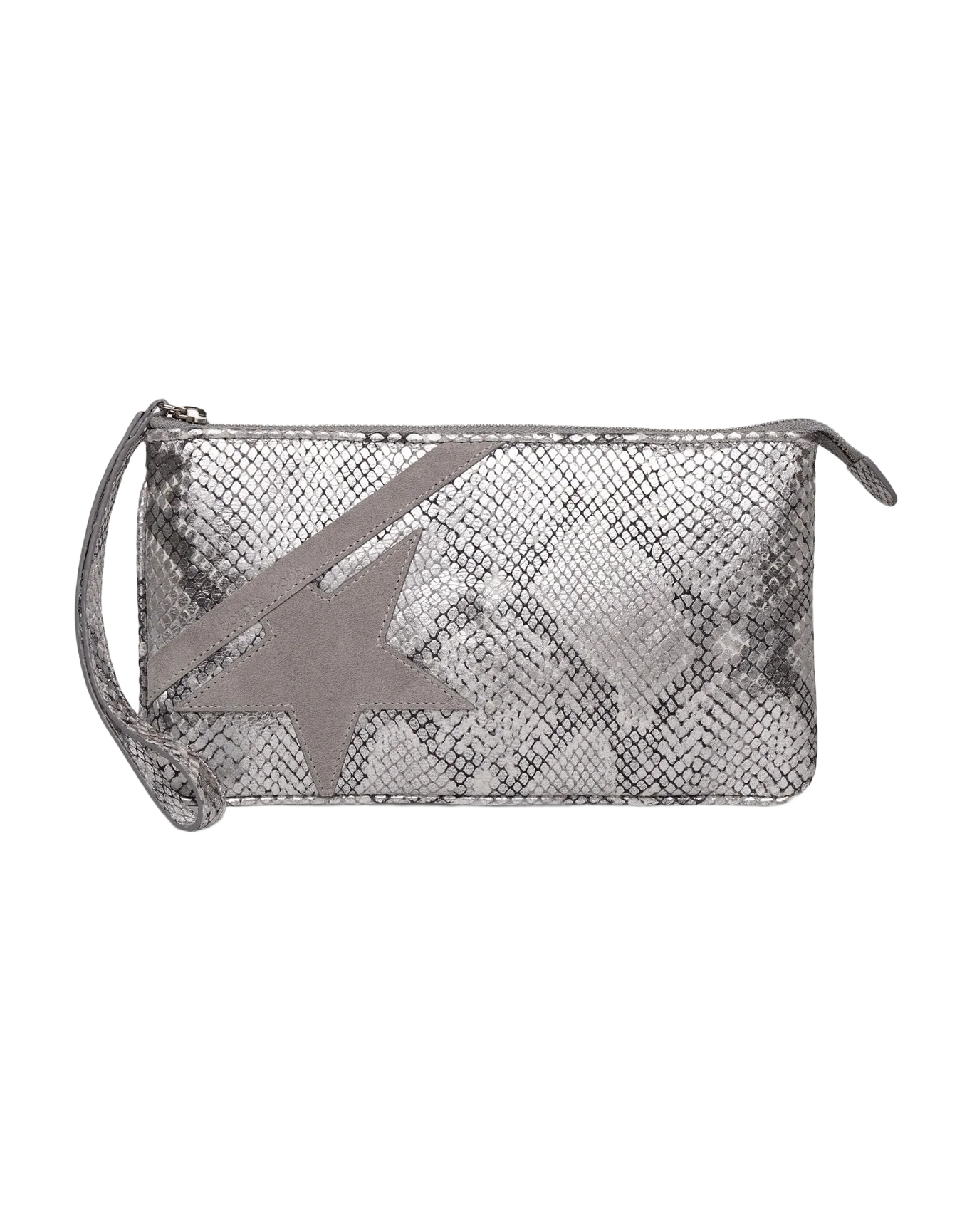 Women | Star Wrist Wallet Silver Printed Python Lam - Image 4