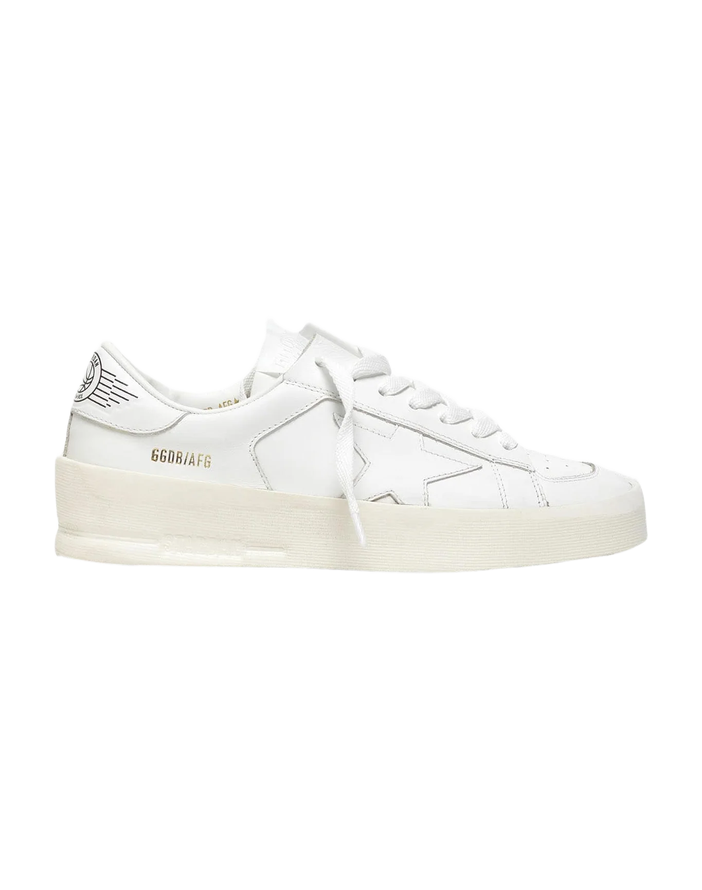 Women | Stardan Sneakers Total White Leather - Image 3