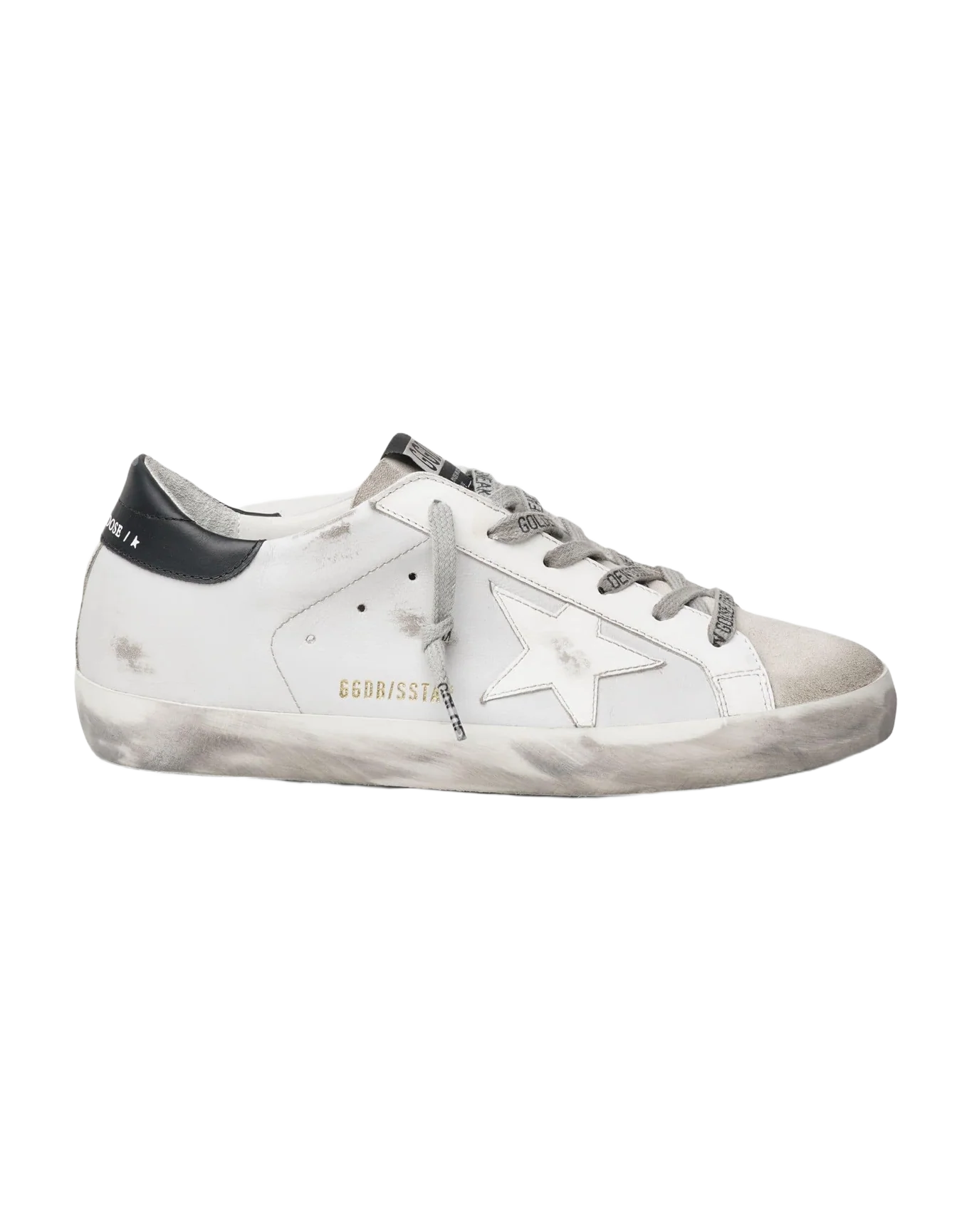 Women | Super-Star Leather Upper & Star Suede Toe | Ice x Light Grey x White x Black - Image 3
