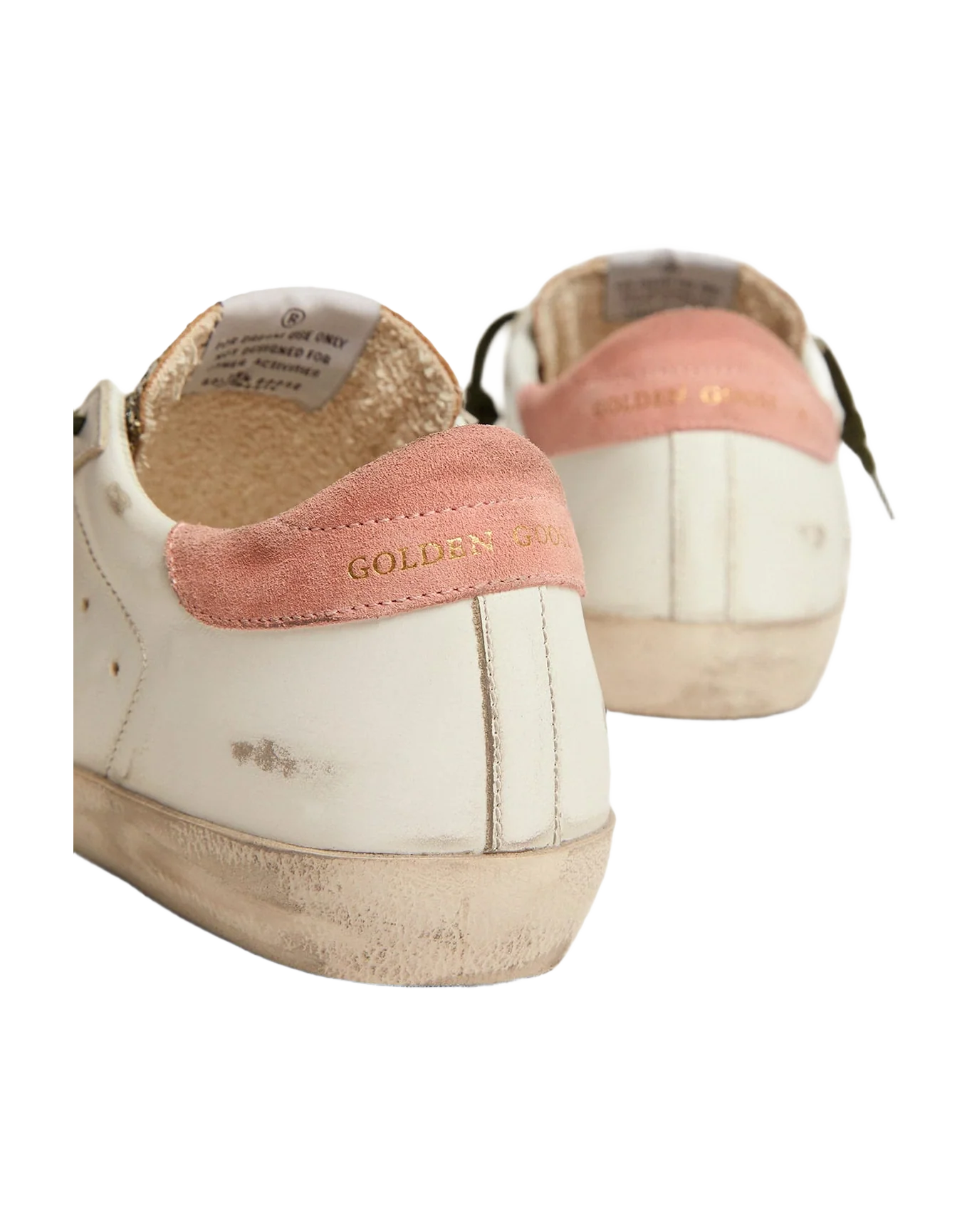 Women | Super-Star Ltd Sneakers with Silver Glitter & Animal-Print Pony Skin Star | White x Platinum x Rock Phyton x Pink - Image 3