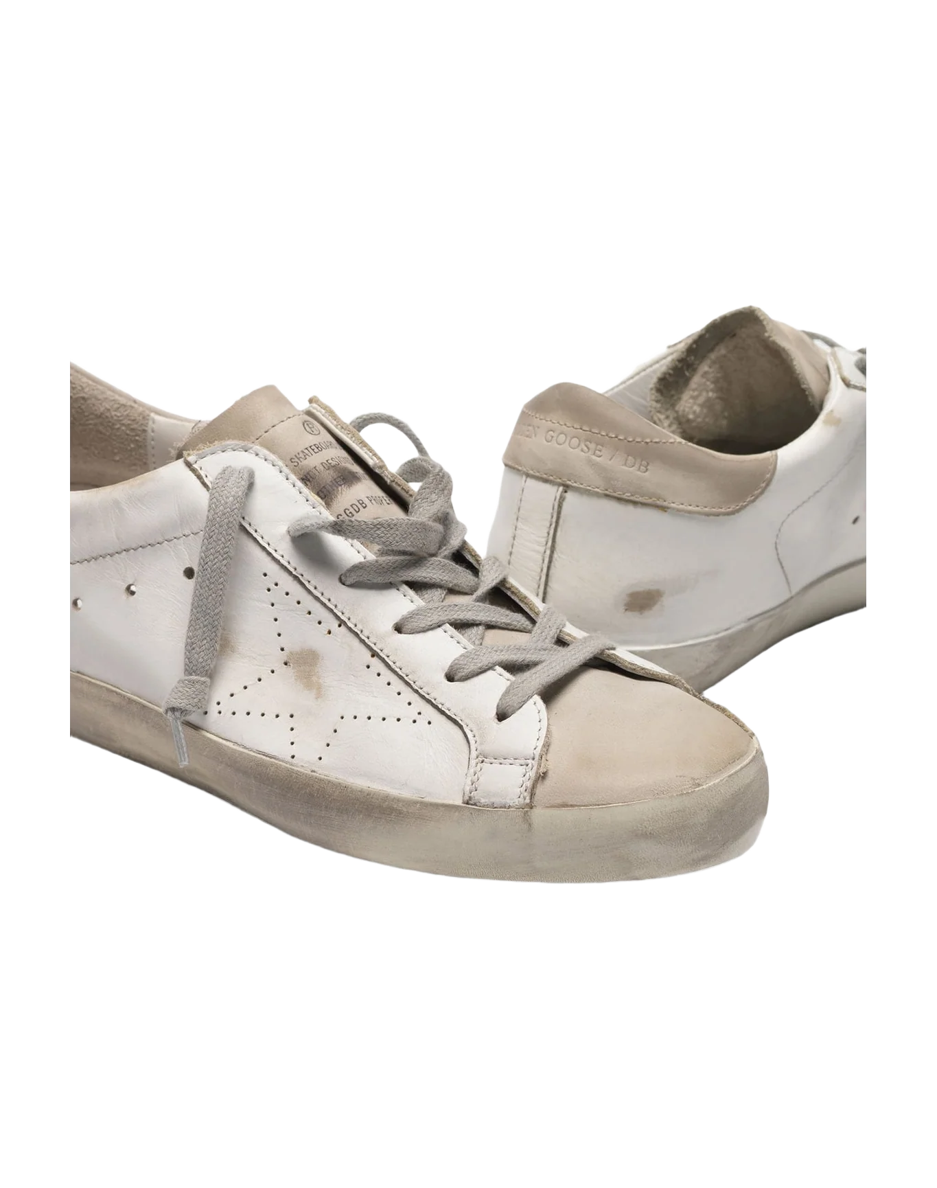 Women | Super-Star Sneakers Leather & Suede with Openwork Star (V1) - Image 2