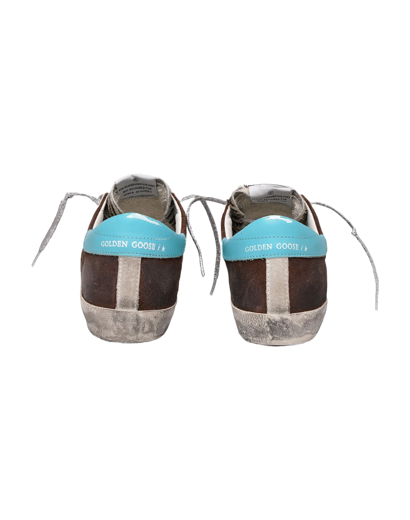 Women | Super-Star Sneakers with Brown Suede-Pony Ziger - Image 3