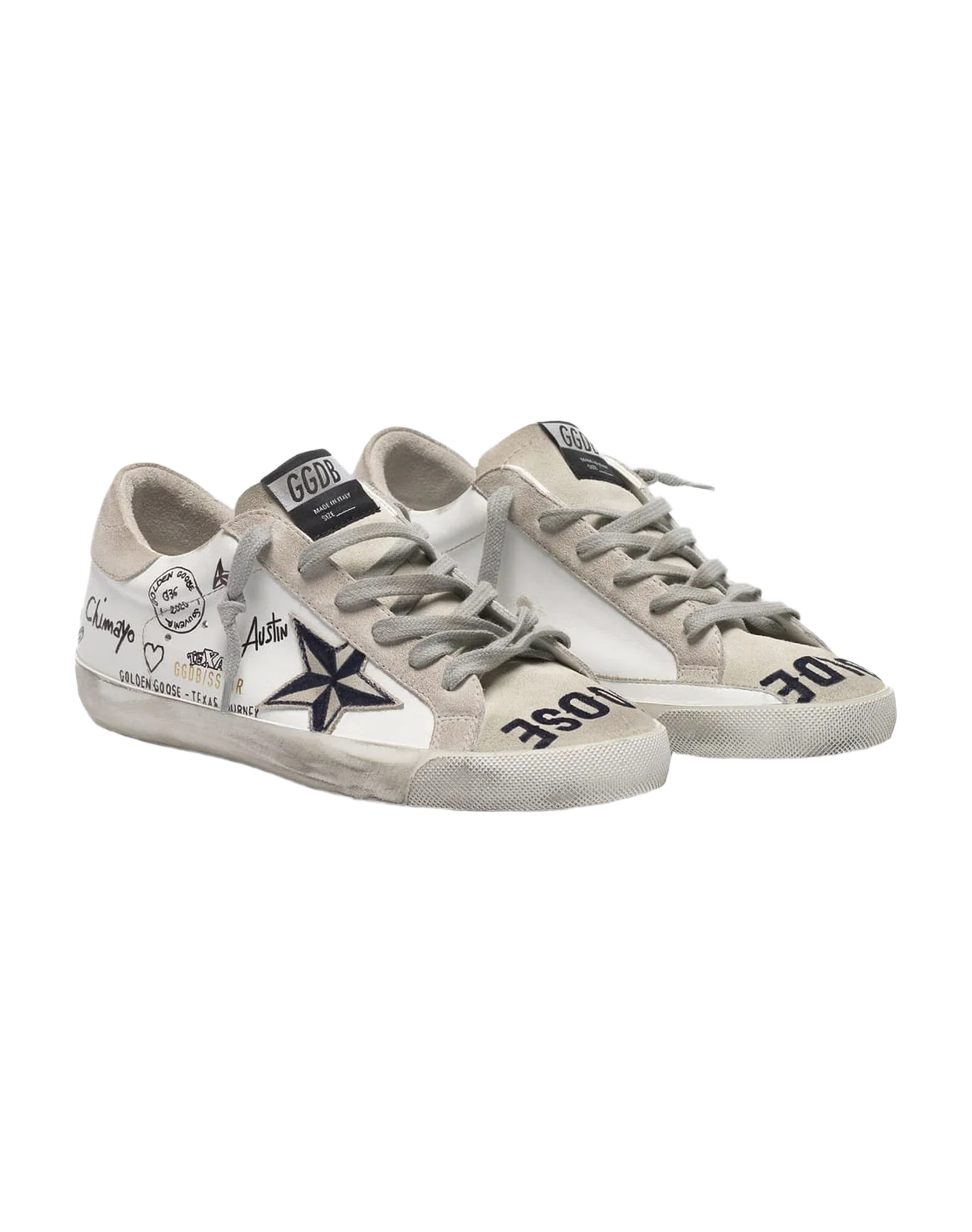 Women | Super-Star Sneakers with Texas Graffiti - Image 2