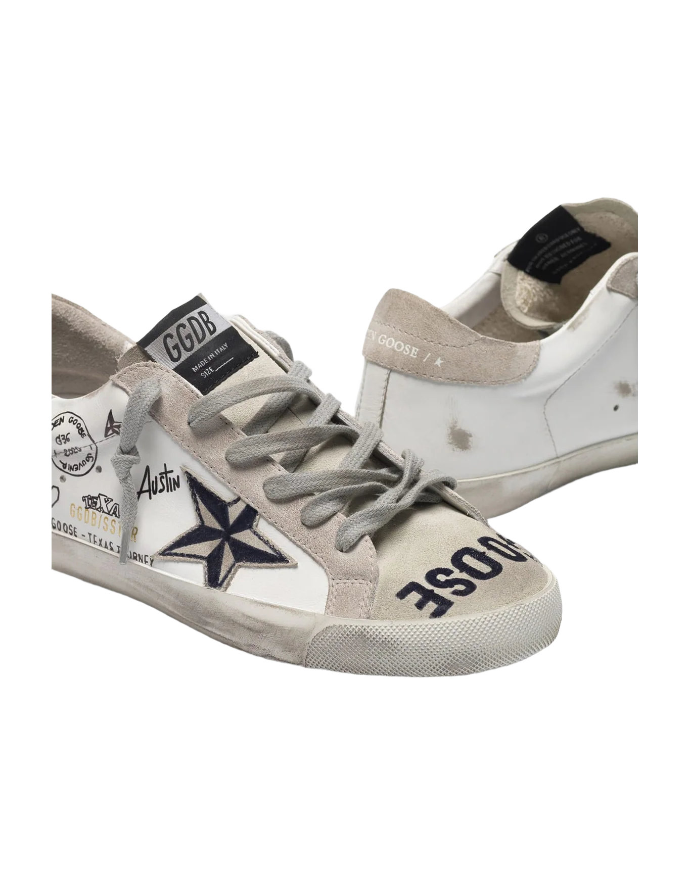 Women | Super-Star Sneakers with Texas Graffiti - Image 3
