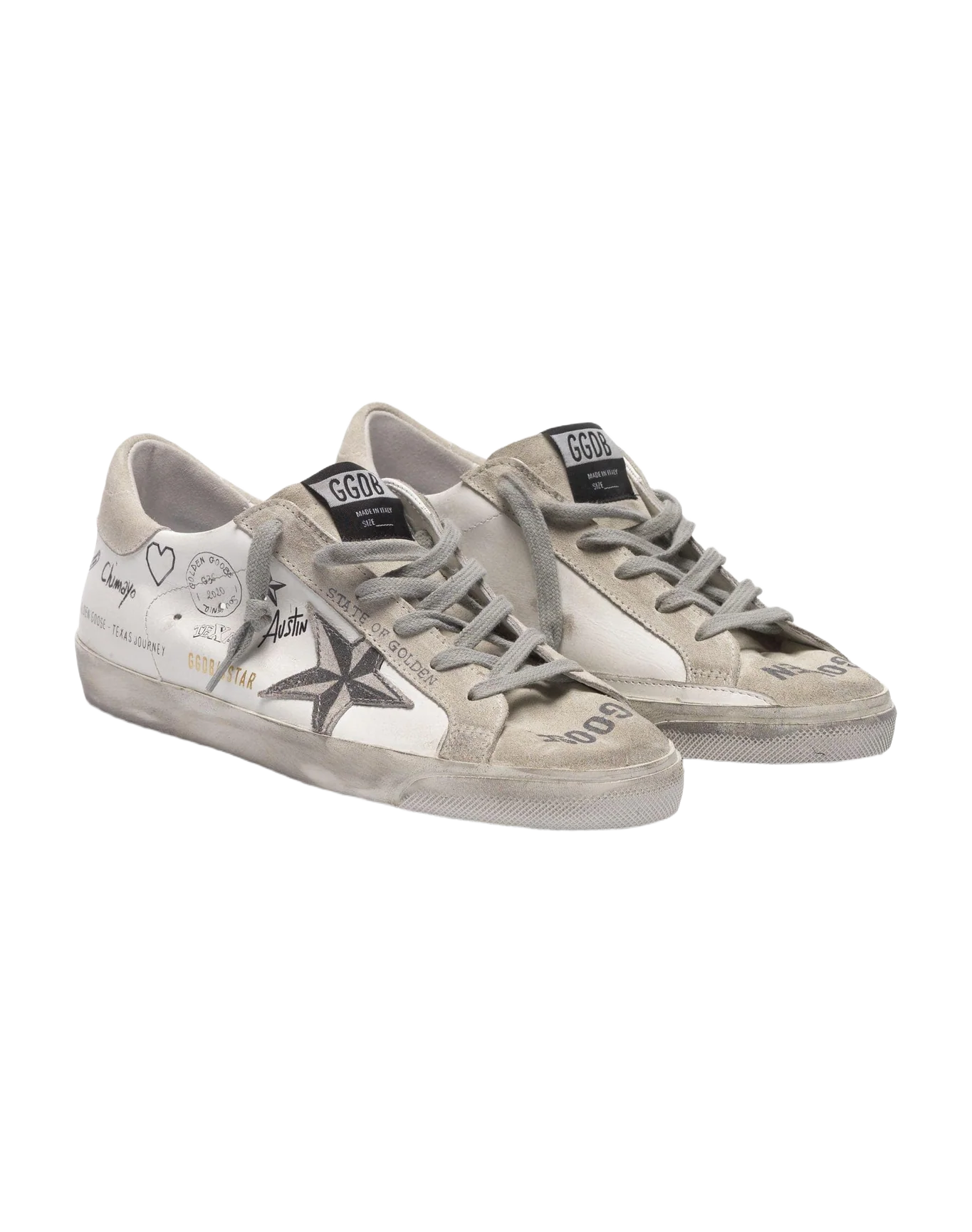 Women | Super-Star Sneakers with Texas Graffiti - Image 4