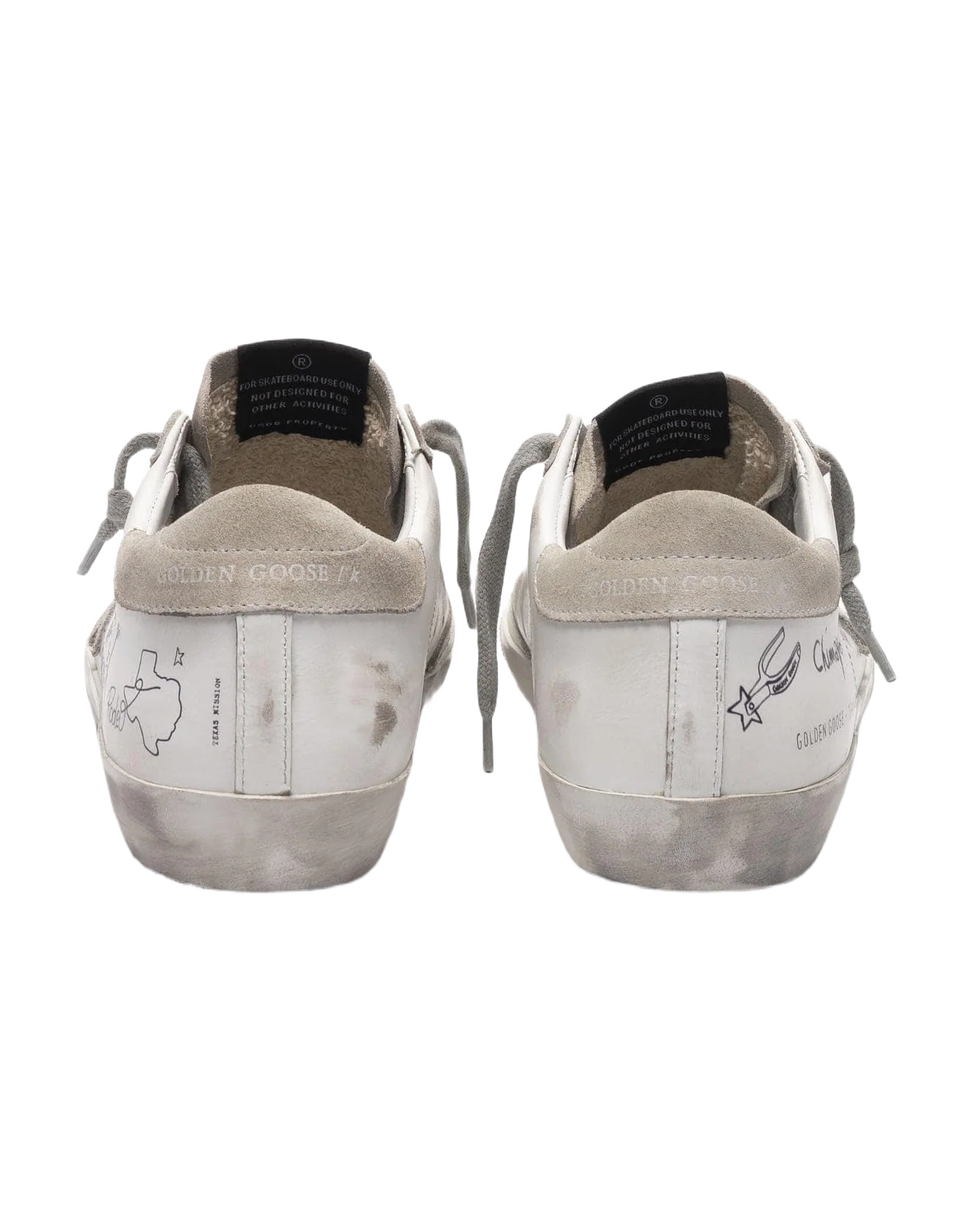 Women | Super-Star Sneakers with Texas Graffiti - Image 6