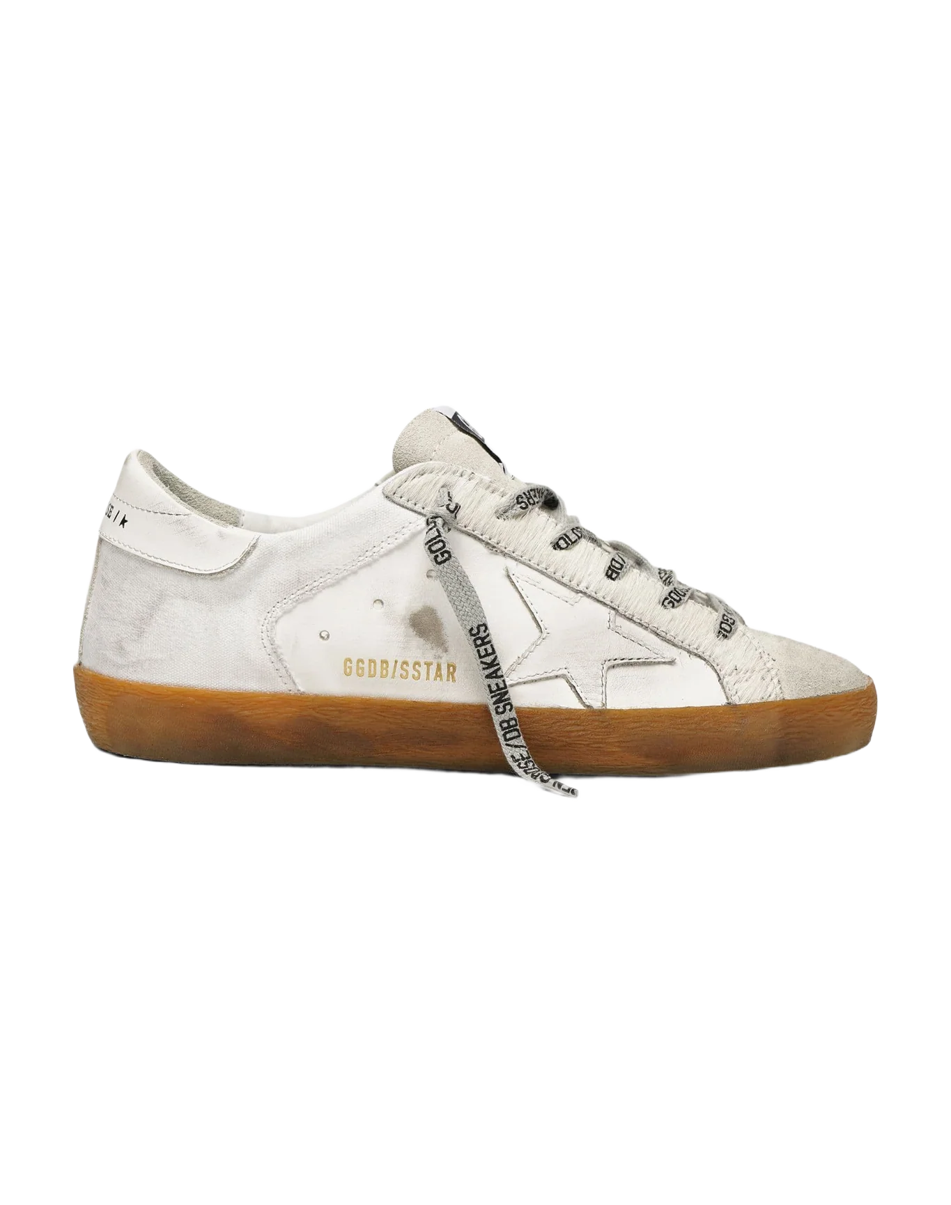 Women | Super-Star Suede White with Silver Laces - Image 3