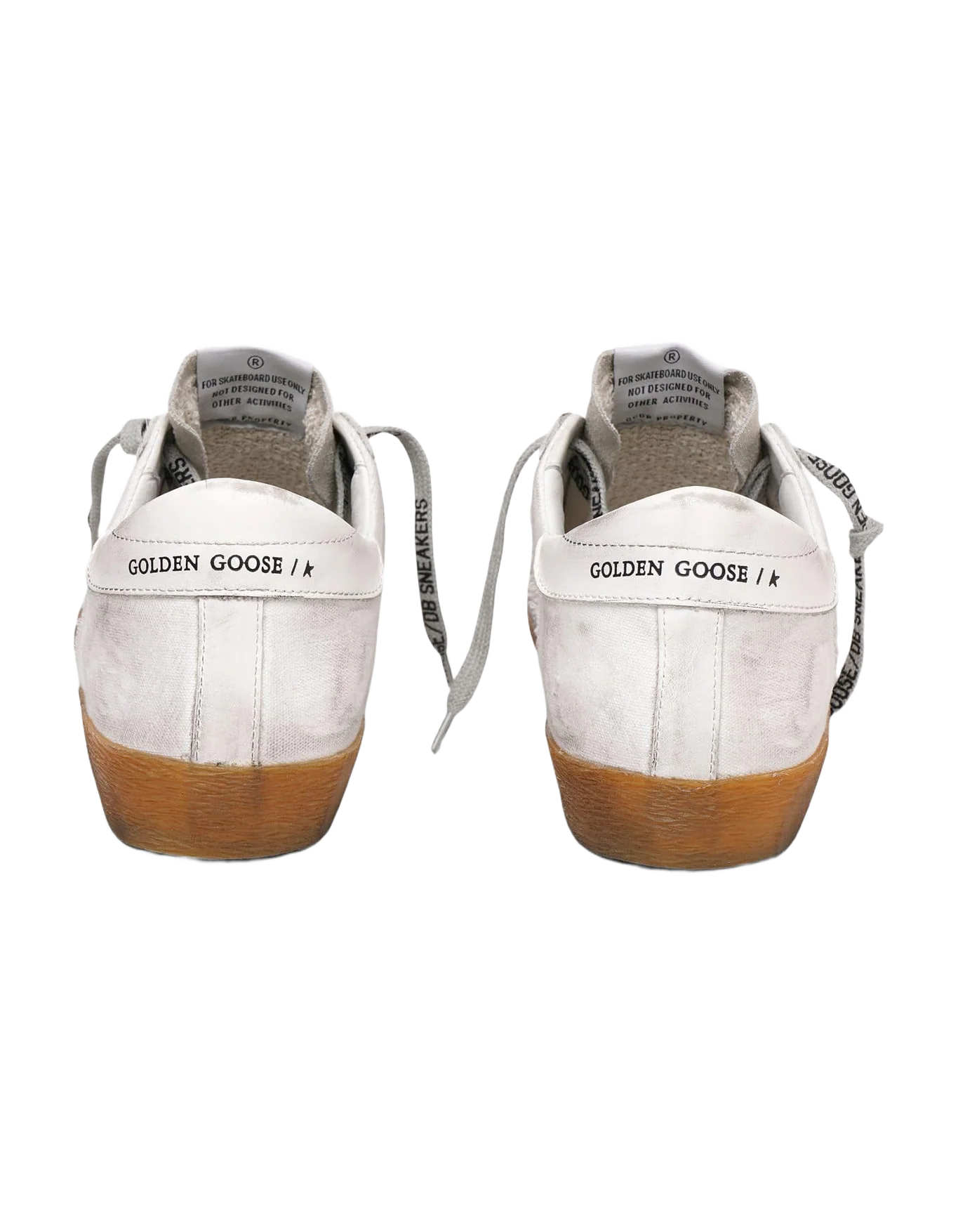 Women | Super-Star Suede White with Silver Laces - Image 4