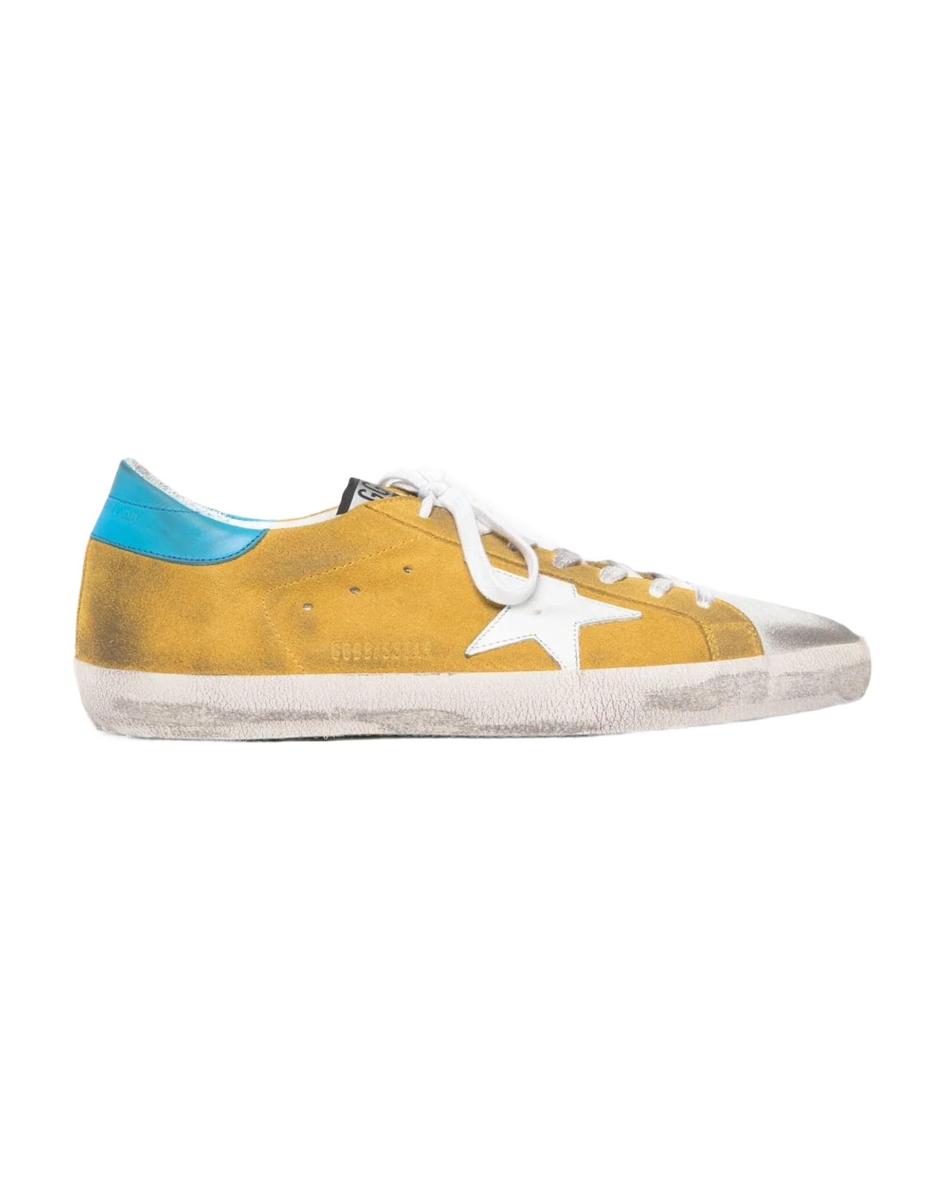 Women | Super-Star Yellow with White Star & Blue Heel Tab