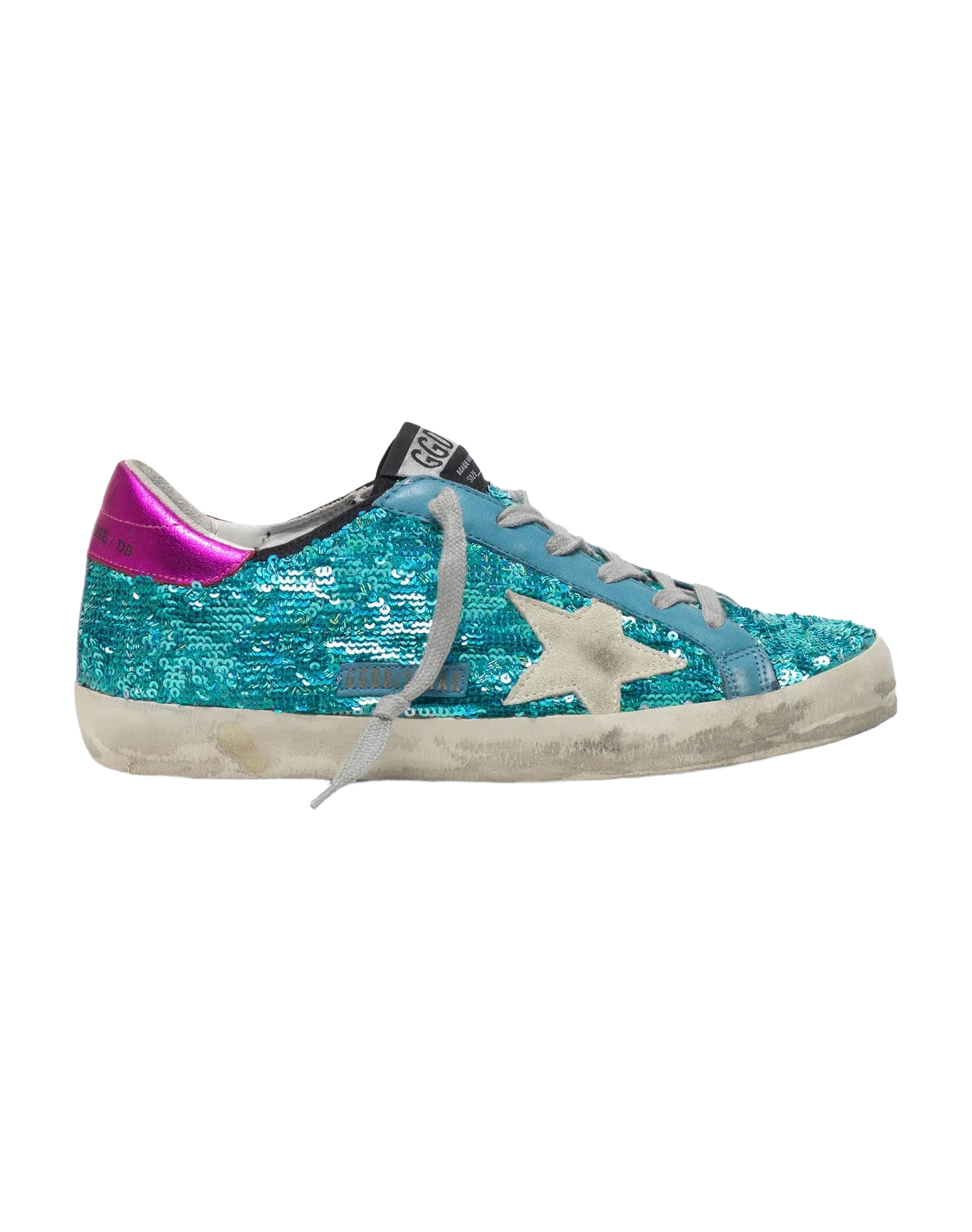Women | Superstar Sneakers with Sequins & Laminated Heel Tab - Image 3