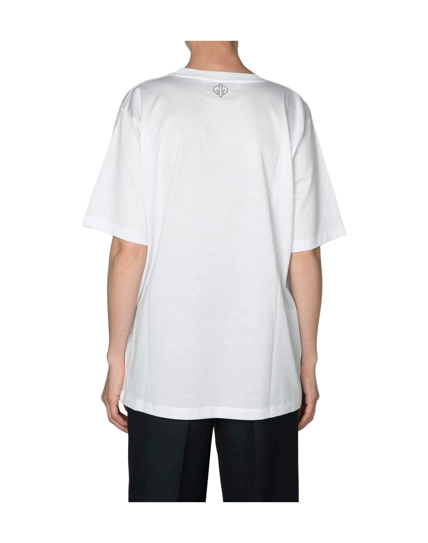 Women | T-Shirt Cindy White/Black Be Golden - Image 4