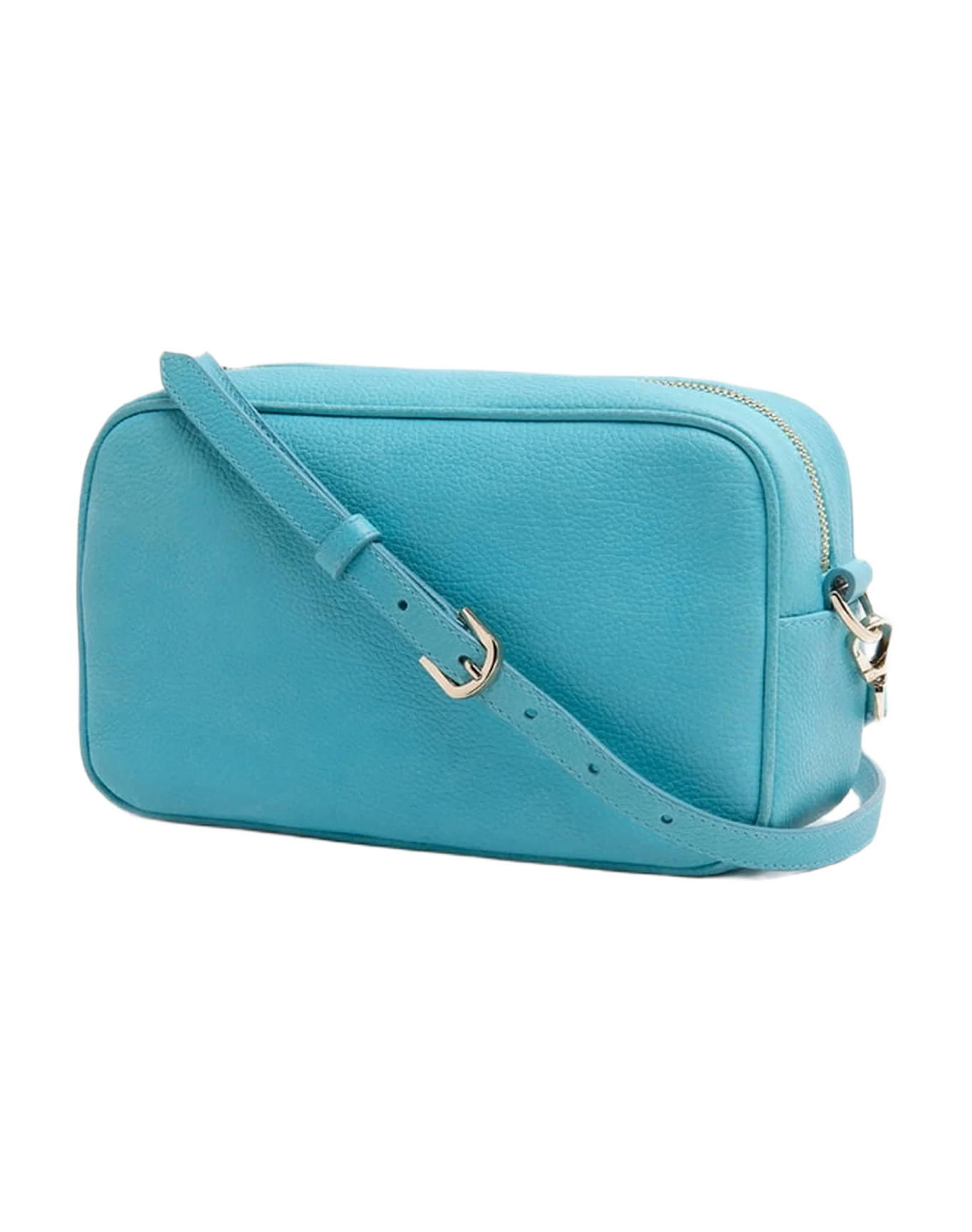 Women | Turquoise Star Bag Made Of Hammered Leather - Image 7