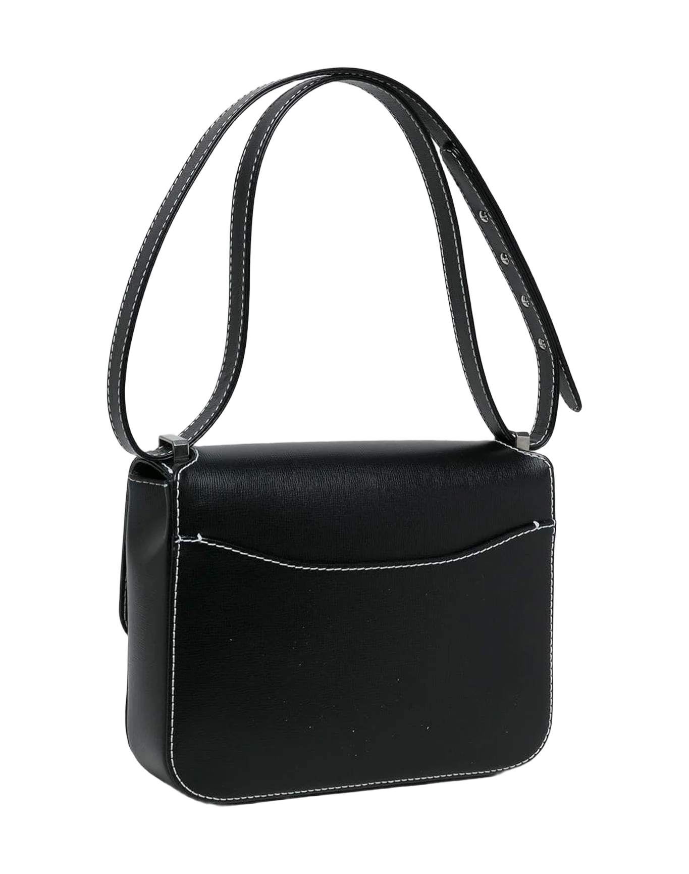 Women | Valentina Bag Black Contrast Stich - Image 4