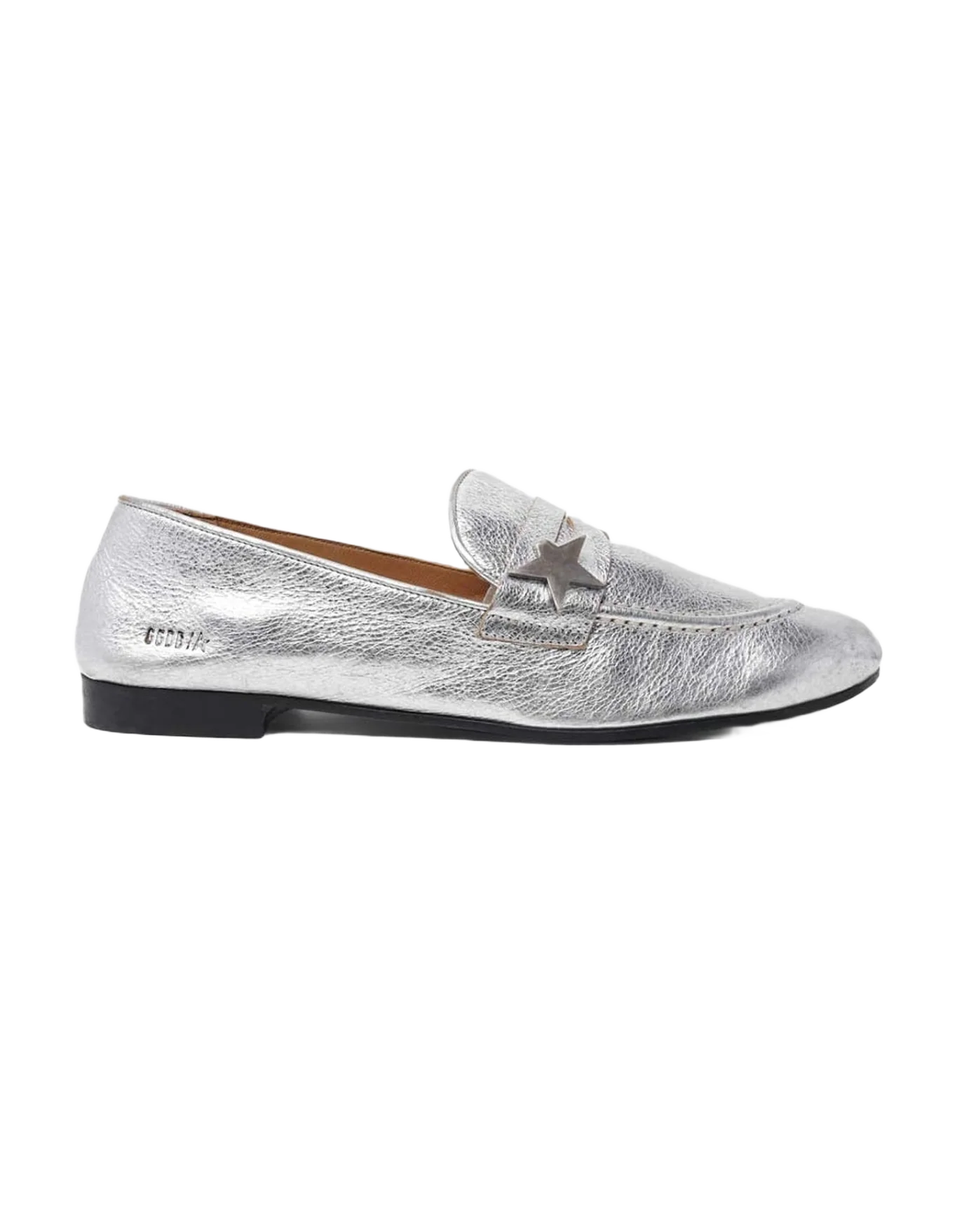 Women | Virginia Loafers Silver Leather