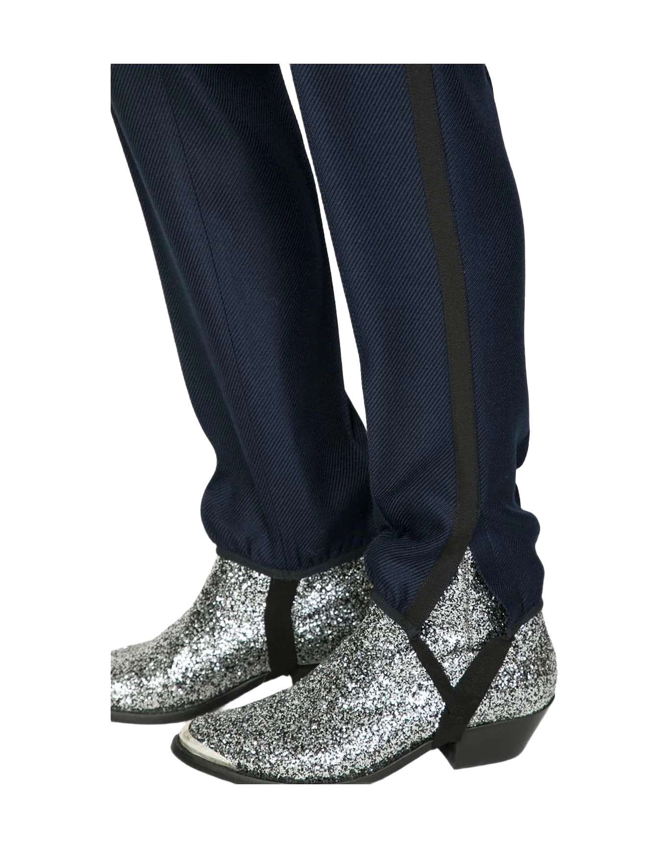 Women | Woman'S Navy Trousers
