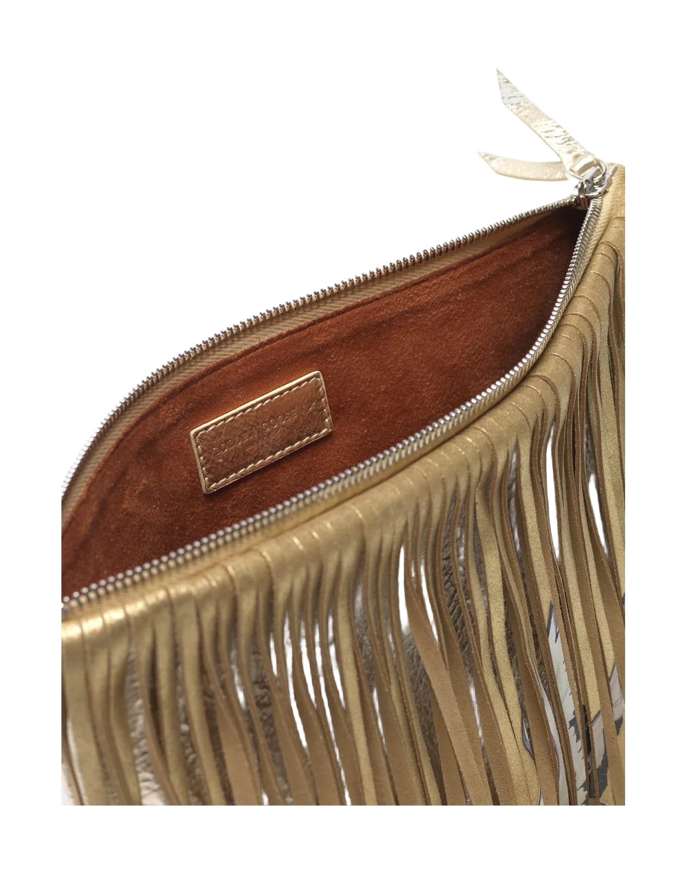 Women | Xl Toast Bag Leather with Suede Fringe - Image 3