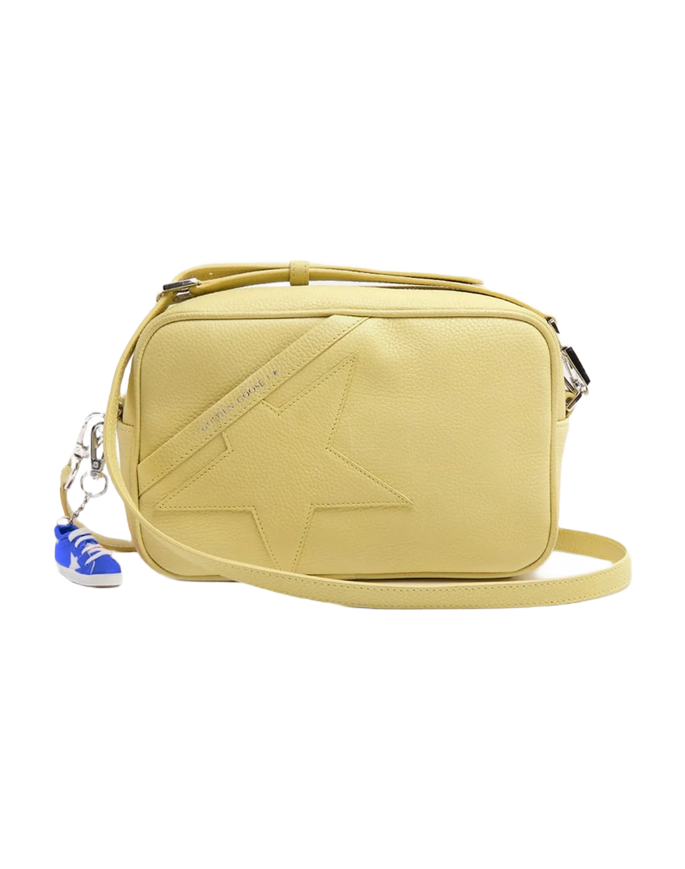 Women | Yellow Star Bag Made Of Hammered Leather - Image 11