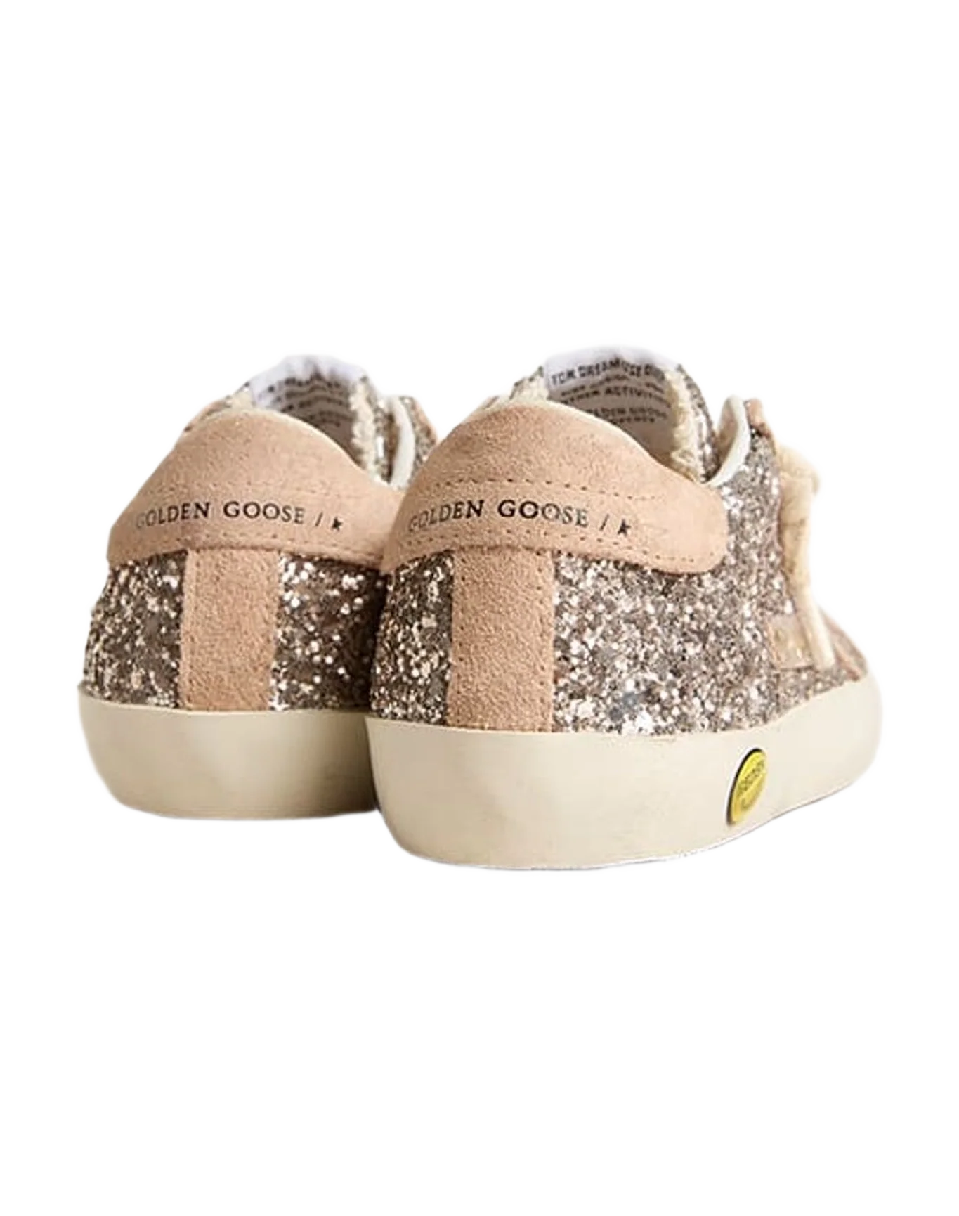 Girl | Junior Super-Star Glitter with Suede Star & Heel Tab | Cinder x Powder Pink (V2) - Image 10