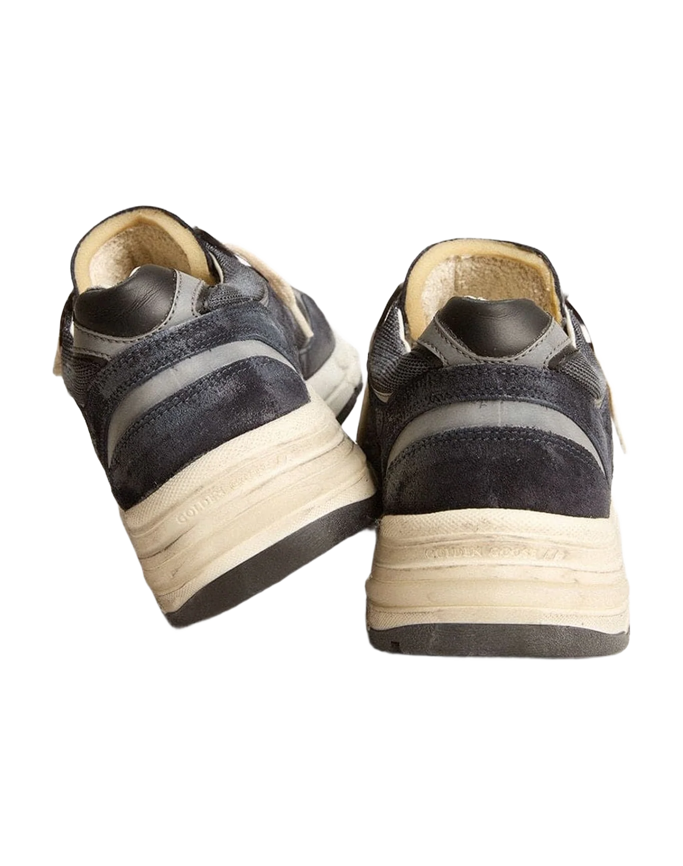 Men | Dad Star Mesh & Suede with Star | Dark Blue x Silver x Black (V1) - Image 8