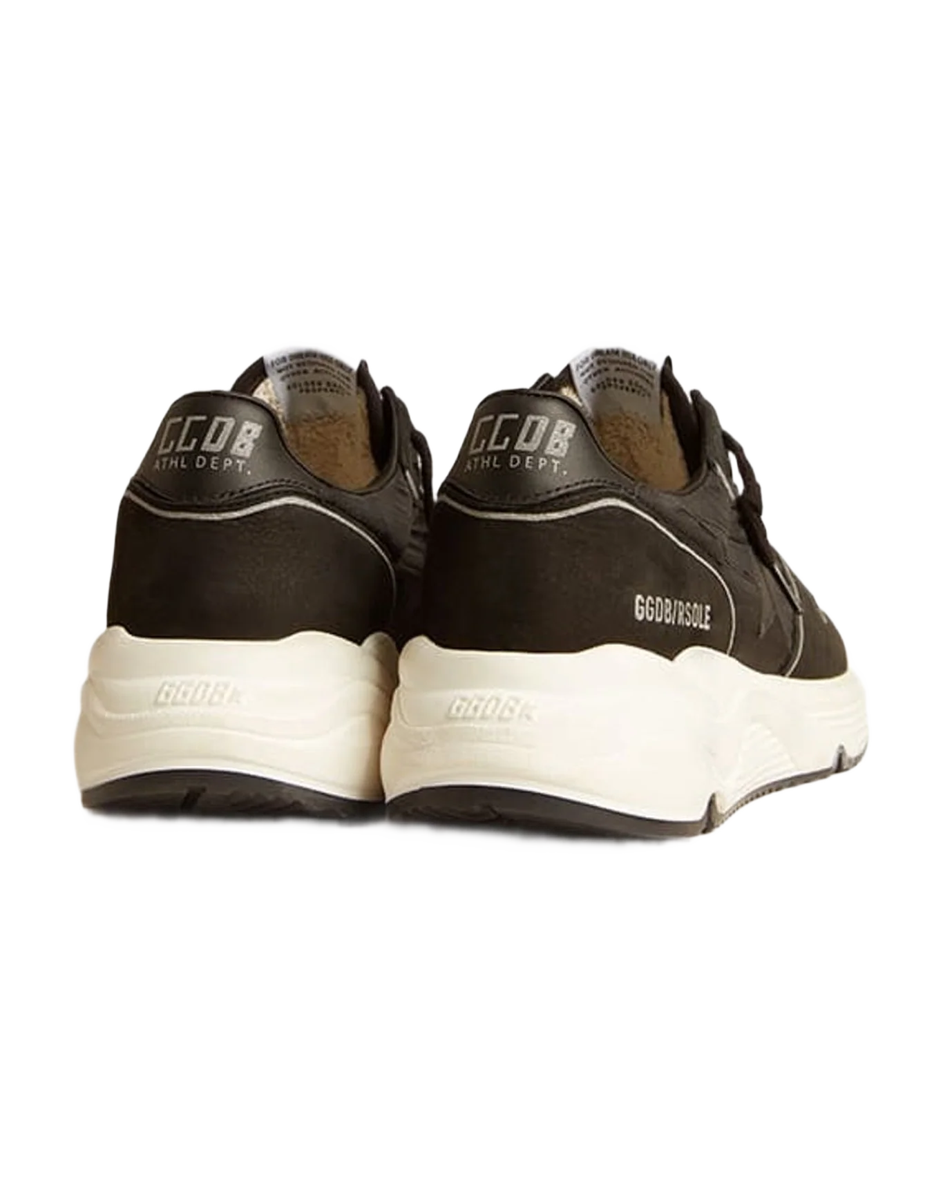 Men | Running Sole Leather & Nylon | Black (V2) - Image 4