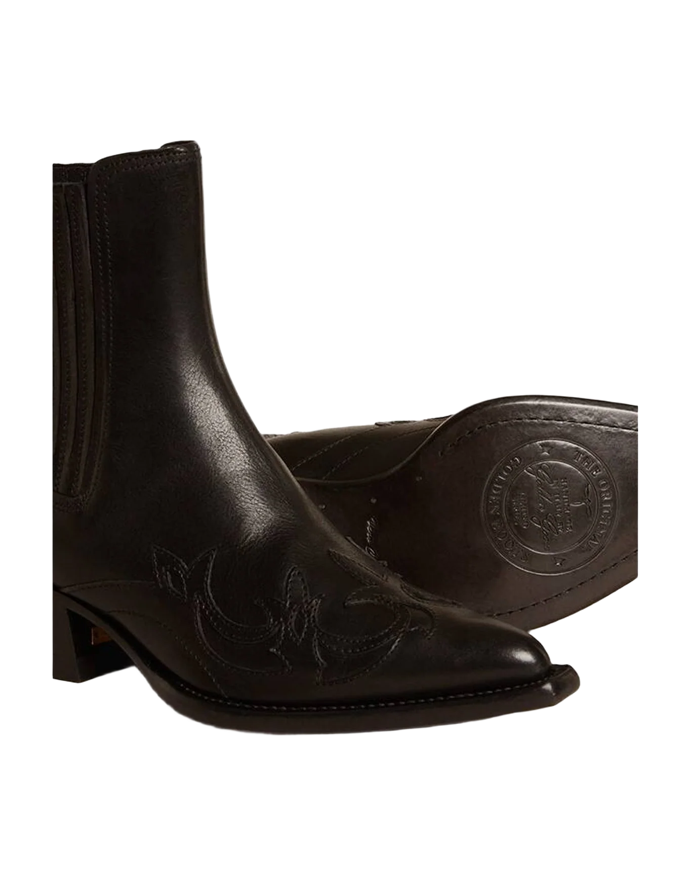 Women | Leather Boots | Black (V2) - Image 3
