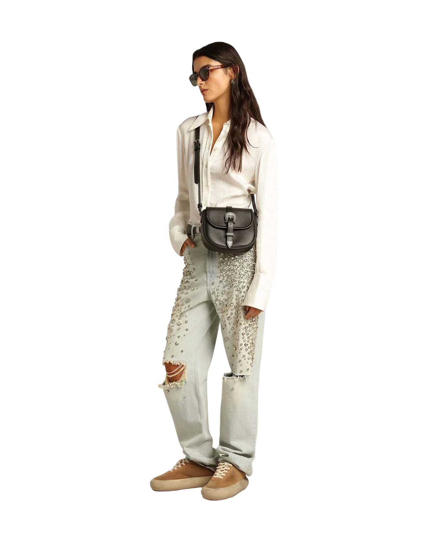 Women | Space Star Shoes Colored Suede with Shearling Lining | Tobacco (V2) - Image 3