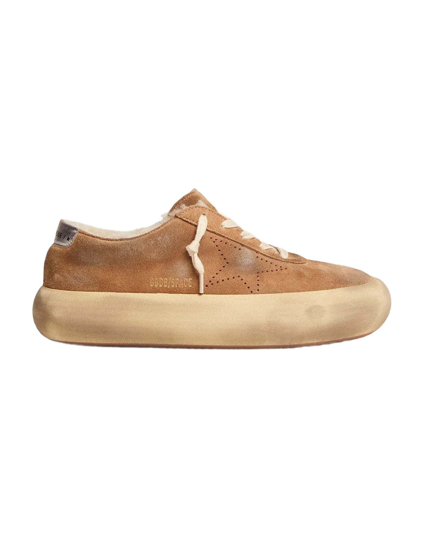 Women | Space Star Shoes Colored Suede with Shearling Lining | Tobacco (V2) - Image 9
