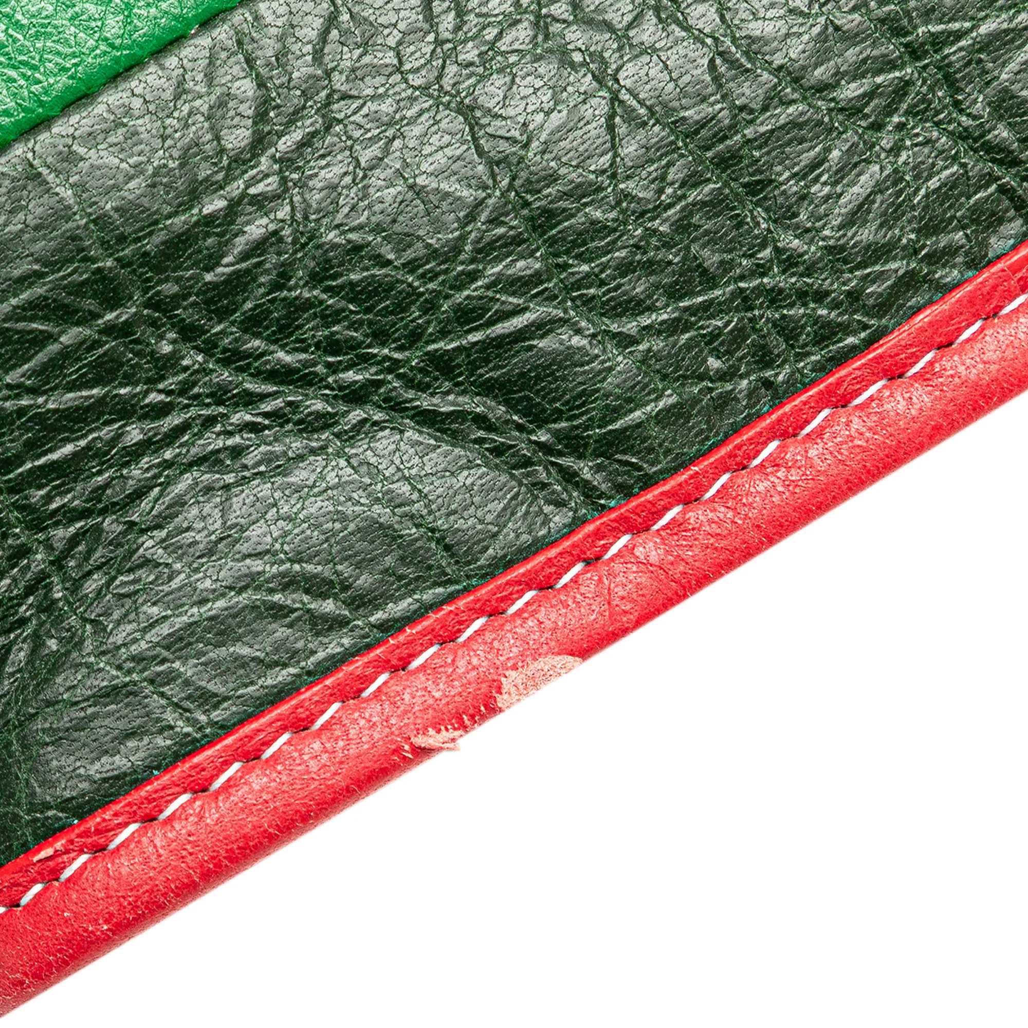 Balenciaga | Pre-Owned Lambskin Bazar Clutch | Red - Image 10