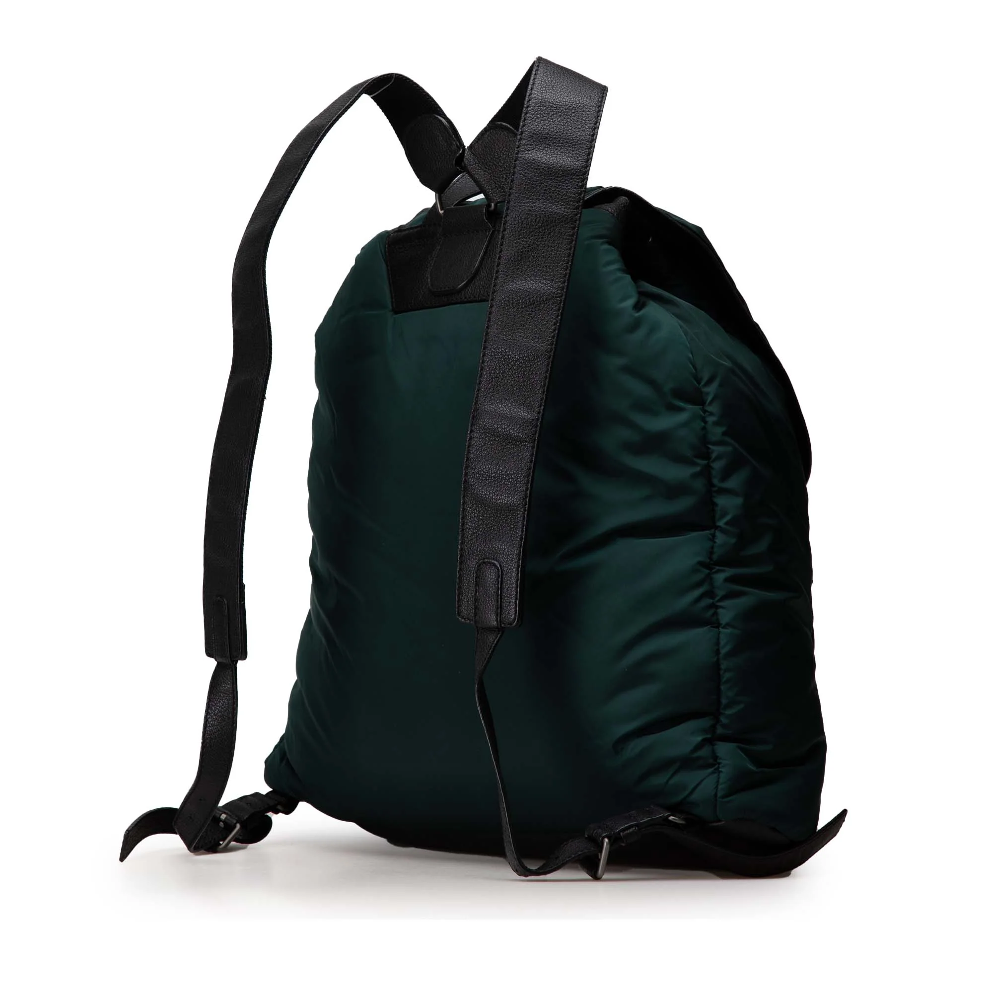 Balenciaga | Pre-Owned Nylon Motocross Classic Traveler Backpack | Green/Dark Green - Image 2