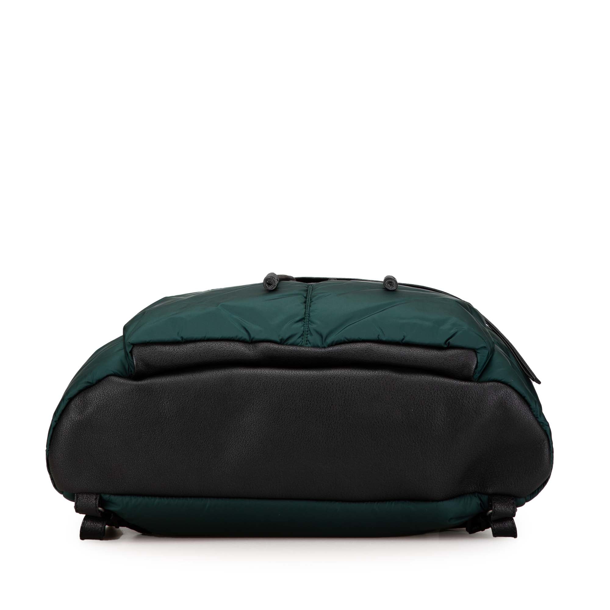Balenciaga | Pre-Owned Nylon Motocross Classic Traveler Backpack | Green/Dark Green - Image 3