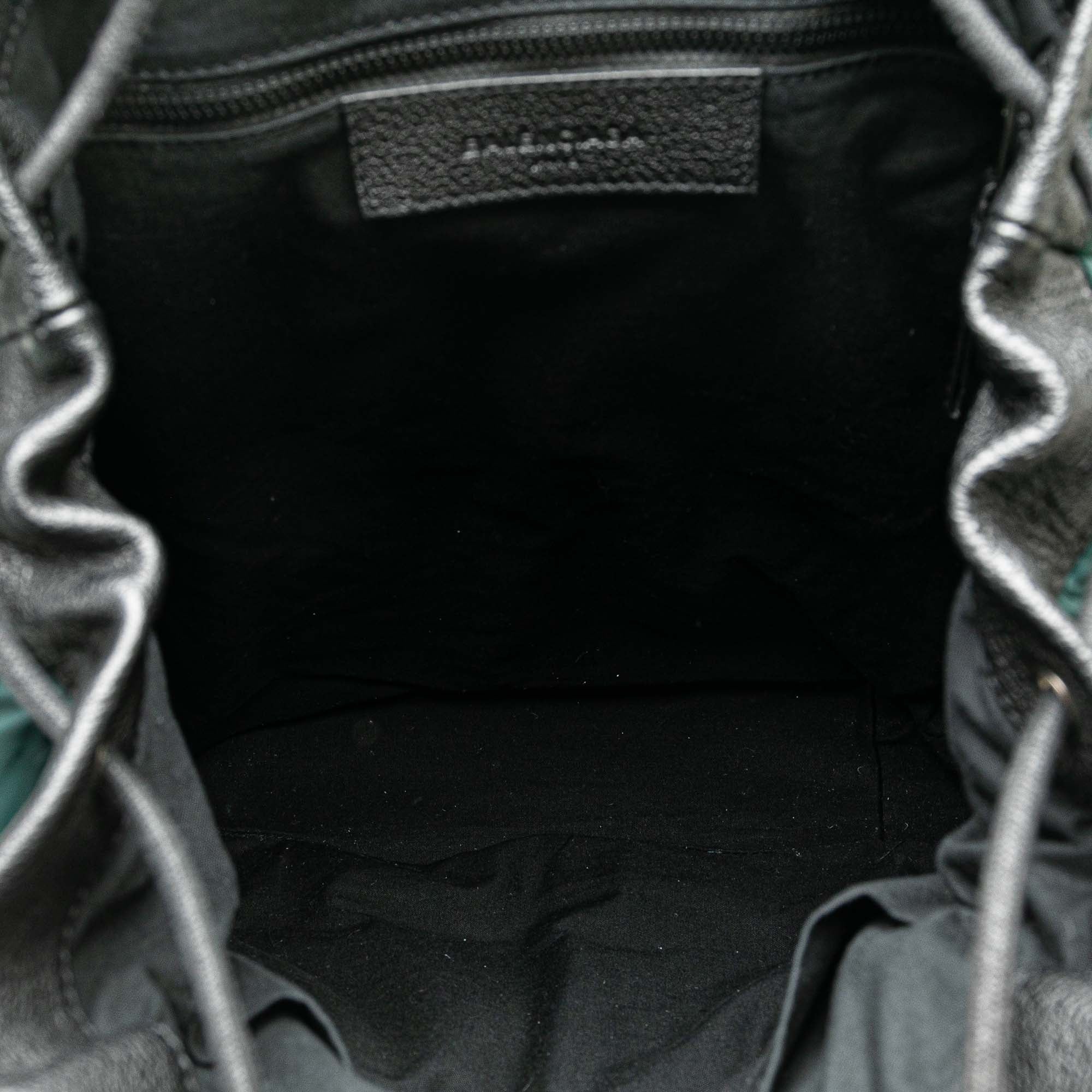 Balenciaga | Pre-Owned Nylon Motocross Classic Traveler Backpack | Green/Dark Green - Image 4