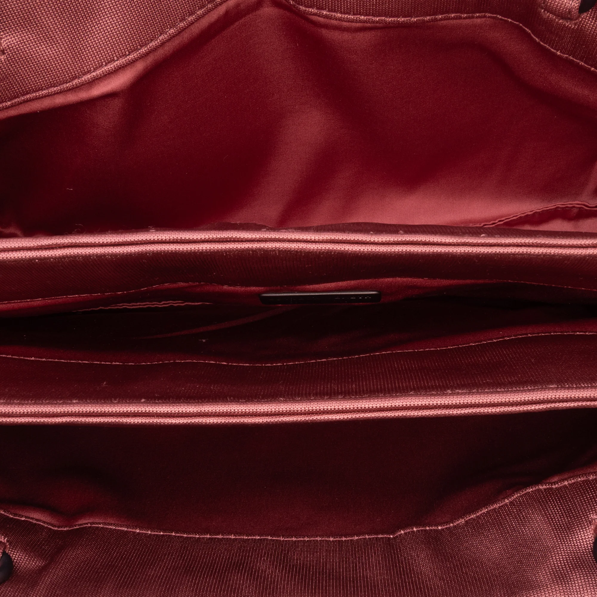 Bottega Veneta | Pre-Owned Canvas Intrecciato Buckle Flap Handbag | Pink - Image 7