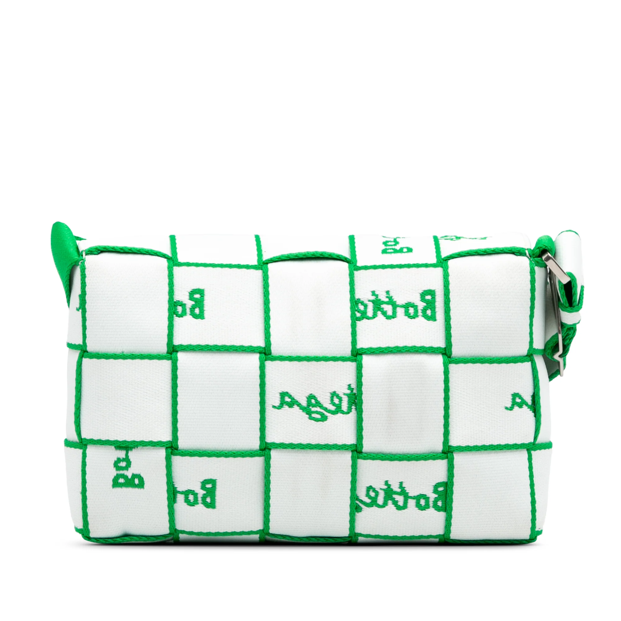 Bottega Veneta | Pre-Owned Canvas Intrecciato Webbing Cassette Crossbody | White - Image 6