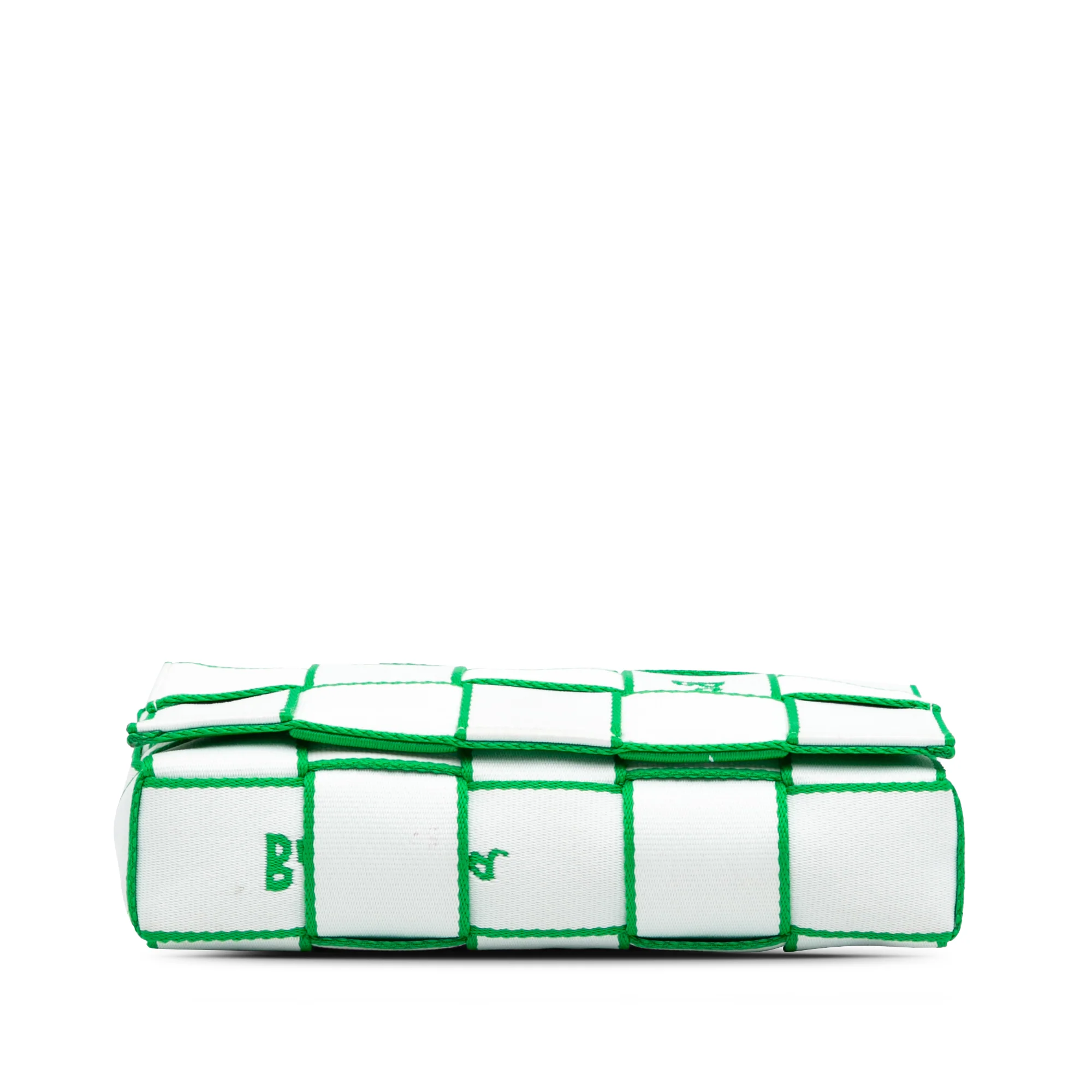 Bottega Veneta | Pre-Owned Canvas Intrecciato Webbing Cassette Crossbody | White - Image 8