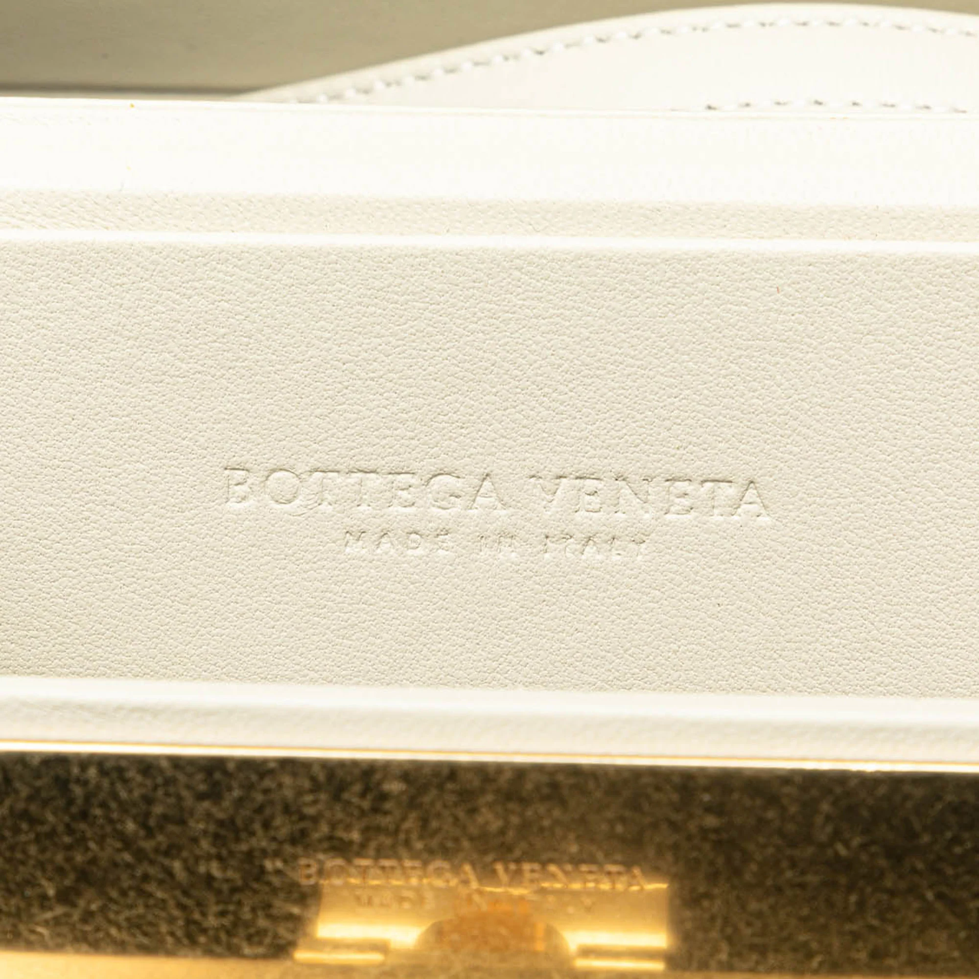 Bottega Veneta | Pre-Owned Crystal Embellished Canvas Daisey Crossbody | Brown/Light Beige - Image 5