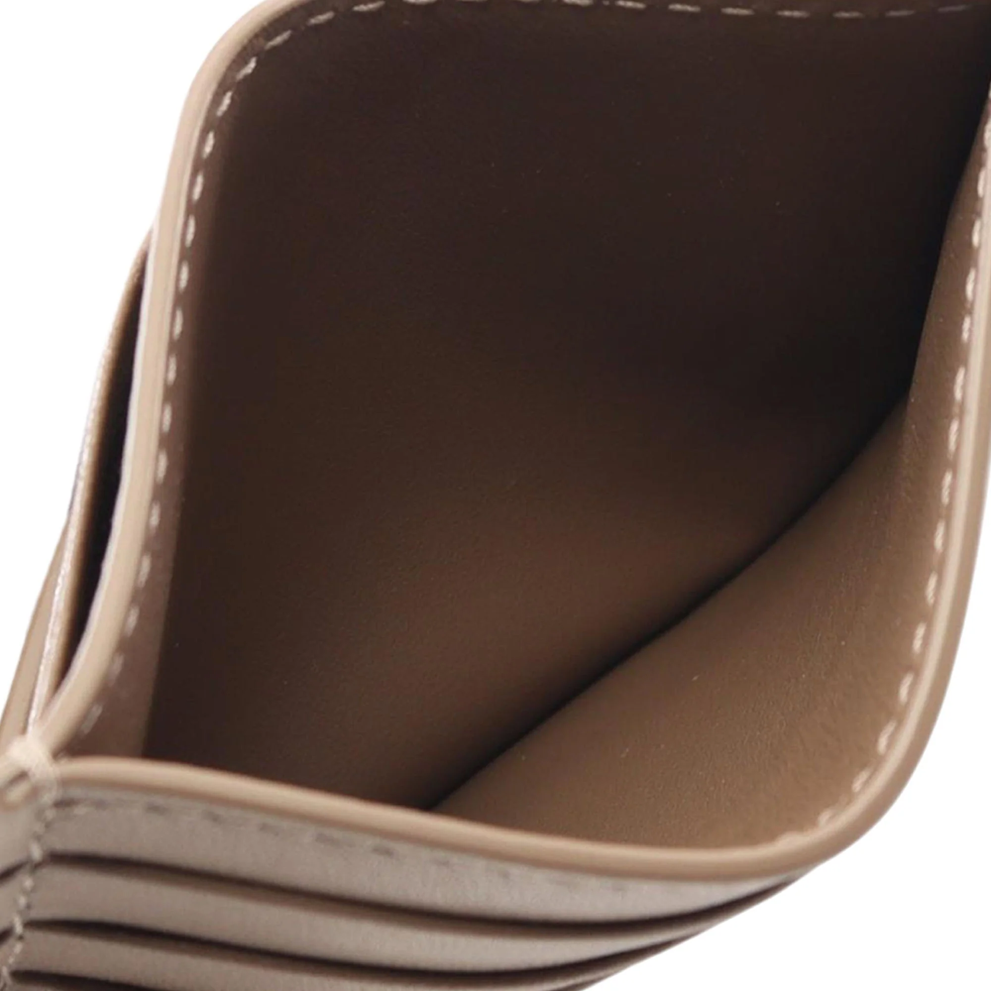Bottega Veneta | Pre-Owned Intrecciato Card Case | Brown - Image 3