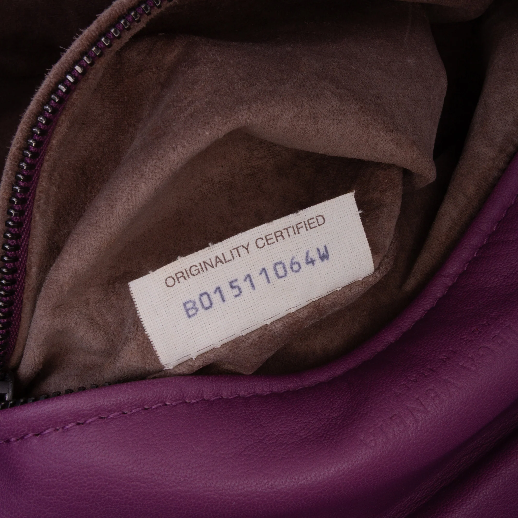 Bottega Veneta | Pre-Owned Nappa Intrecciato Flap Crossbody | Purple/Dark Purple - Image 5