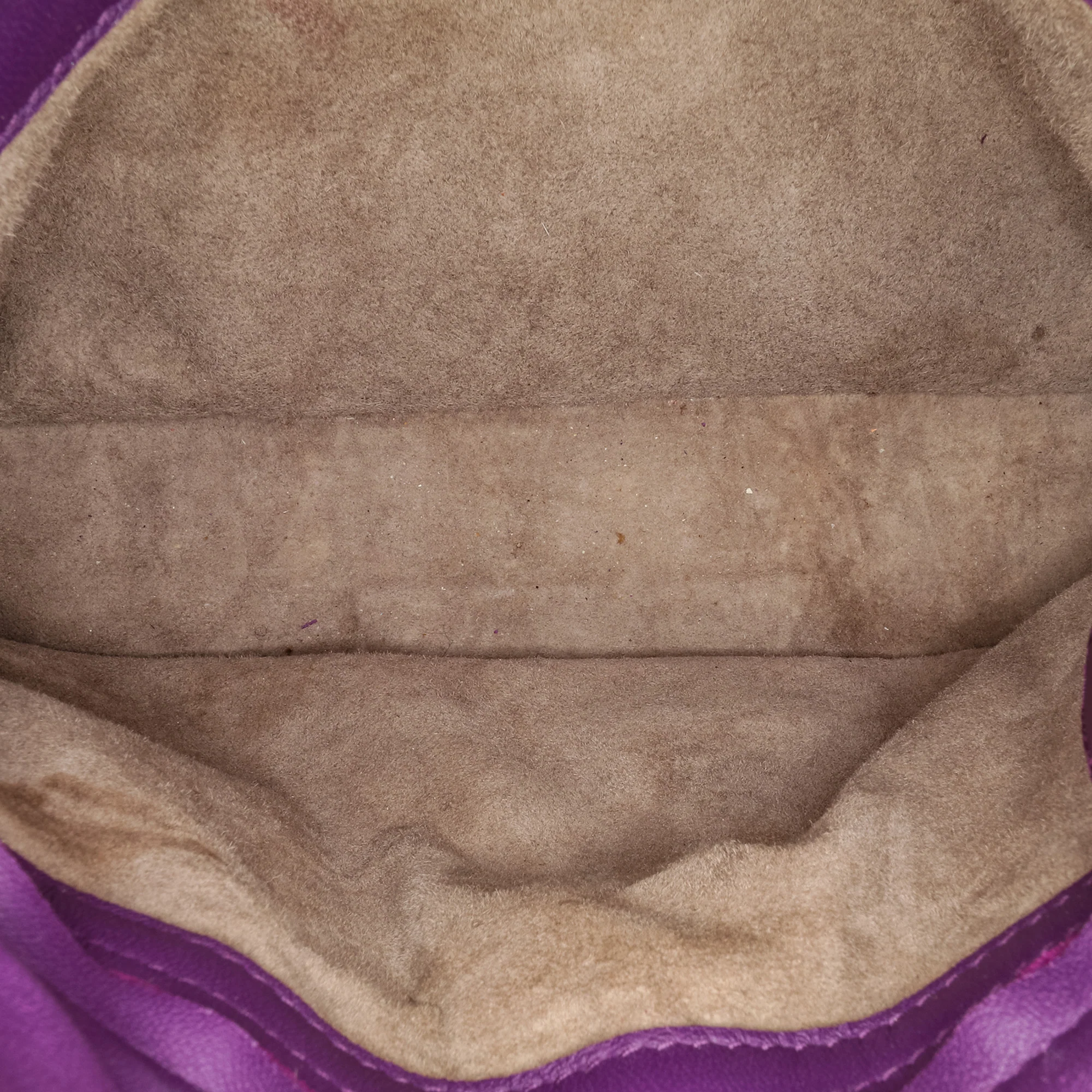 Bottega Veneta | Pre-Owned Nappa Intrecciato Napoli Satchel | Purple/Dark Purple - Image 10