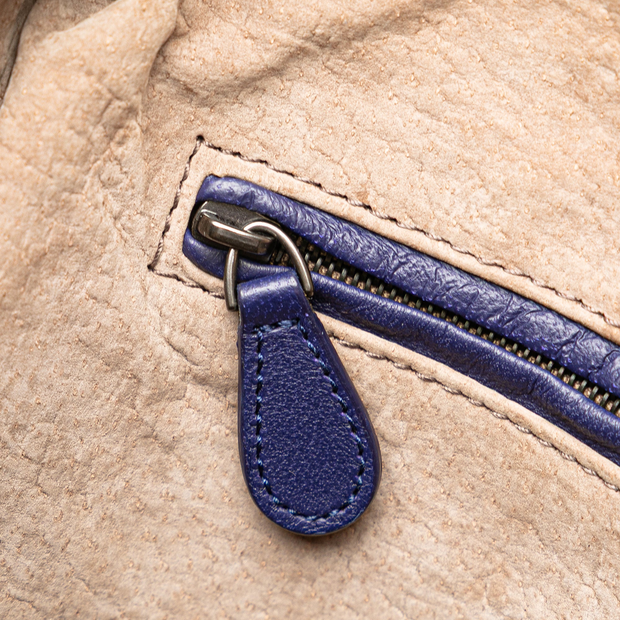 Bottega Veneta | Pre-Owned Nappa Intrecciato Nodini Crossbody | Blue/Midnight Blue - Image 8