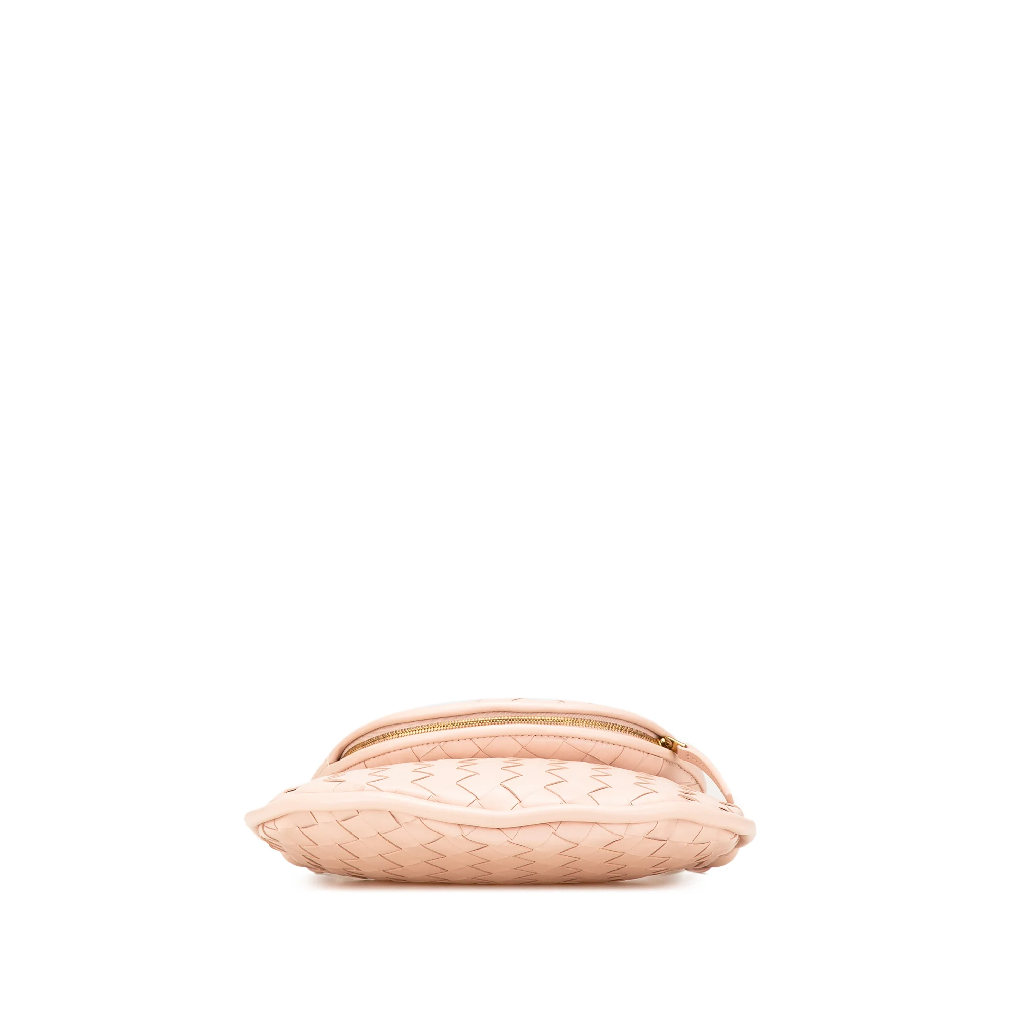 Bottega Veneta | Pre-Owned Small Nappa Intrecciato Gemelli Hobo | Pink/Light Pink - Image 5