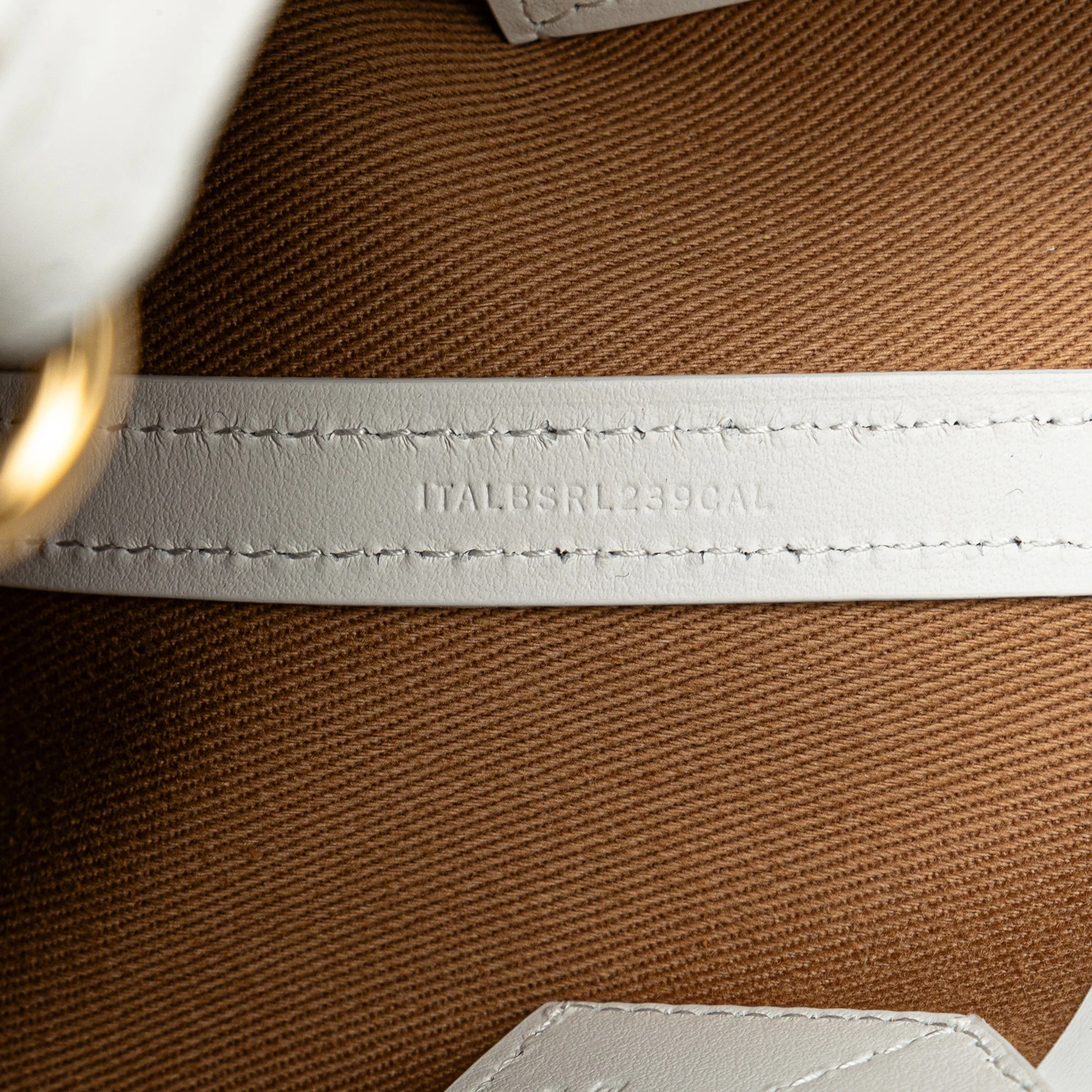 Burberry | Pre-Owned Mini House Check Canvas London Tote | Beige - Image 5