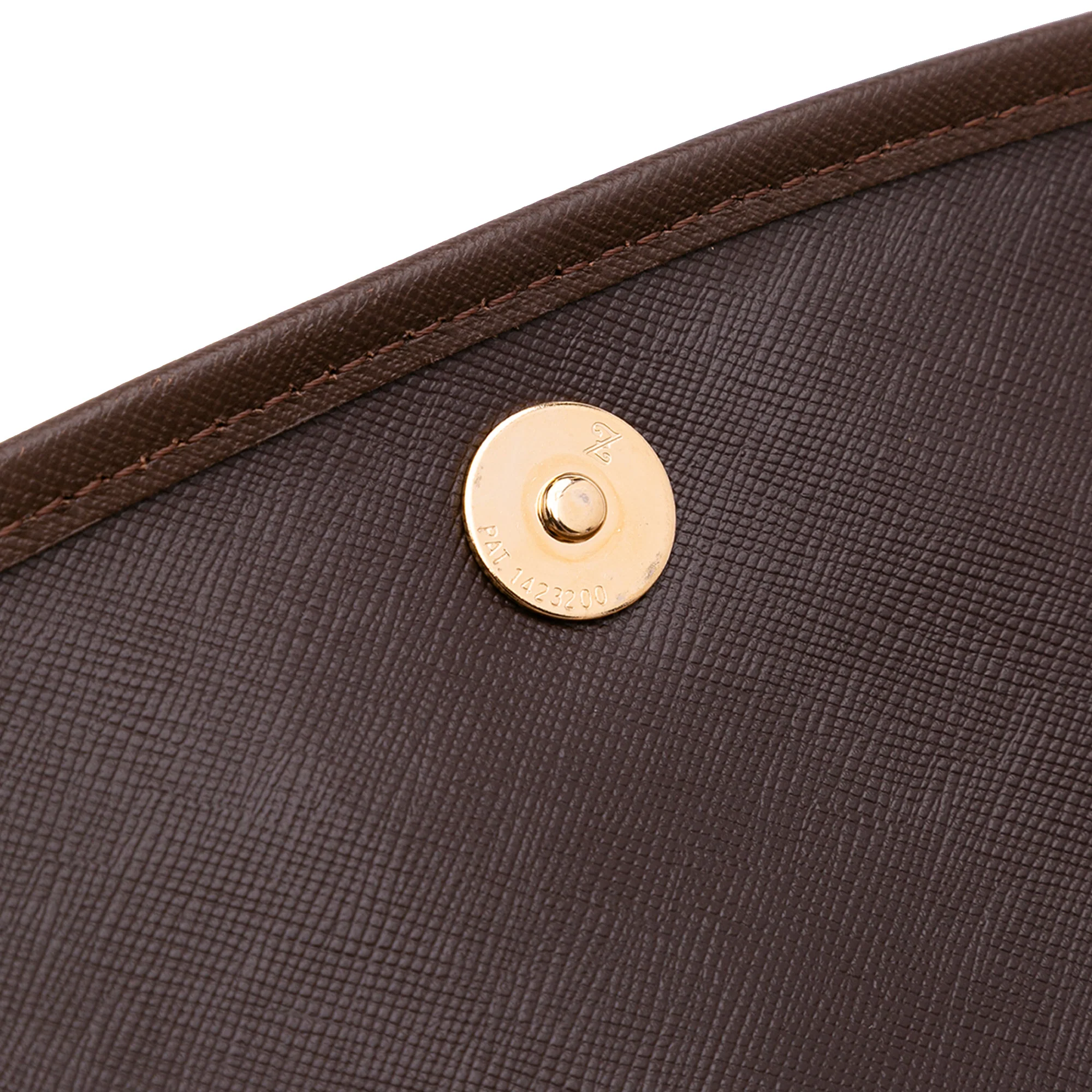 Burberry | Pre-Owned Vintage Check Canvas Clutch - I | Brown/Light Brown - Image 2