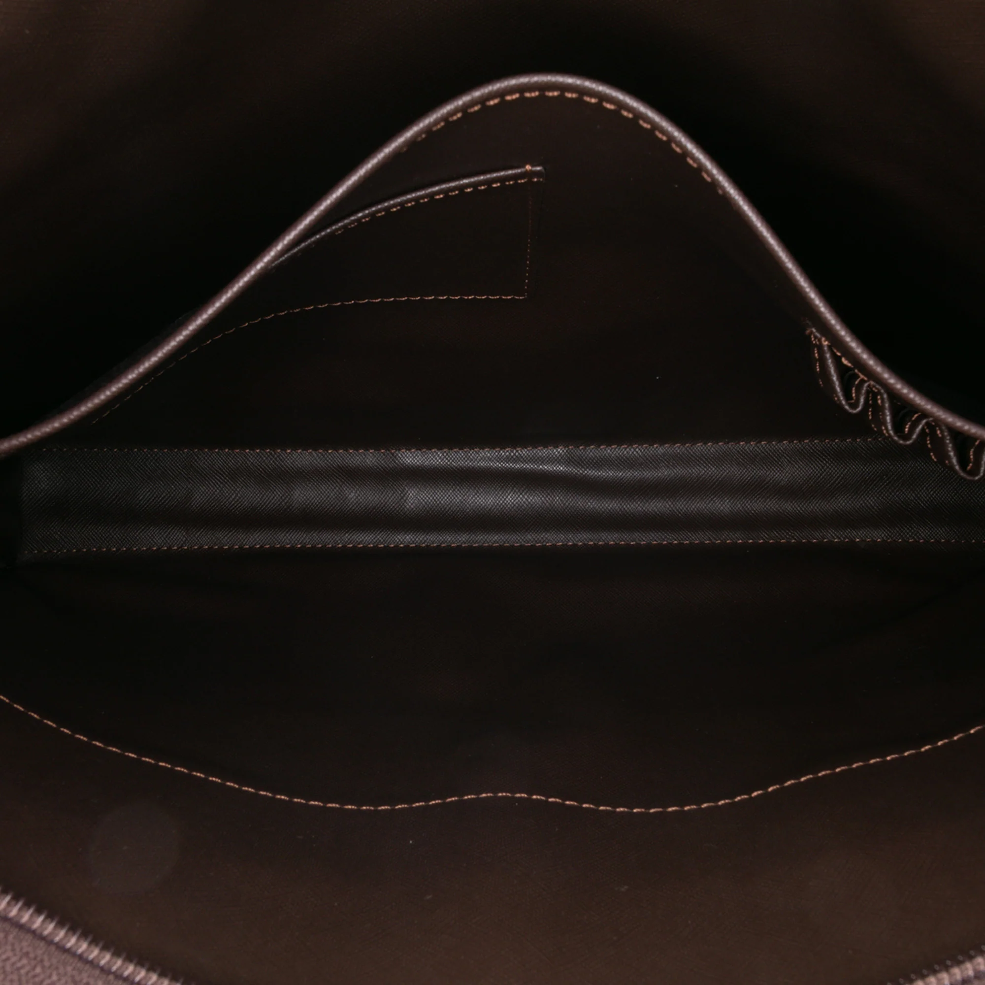 Burberry | Pre-Owned Vintage Check Canvas Clutch - I | Brown/Light Brown - Image 7