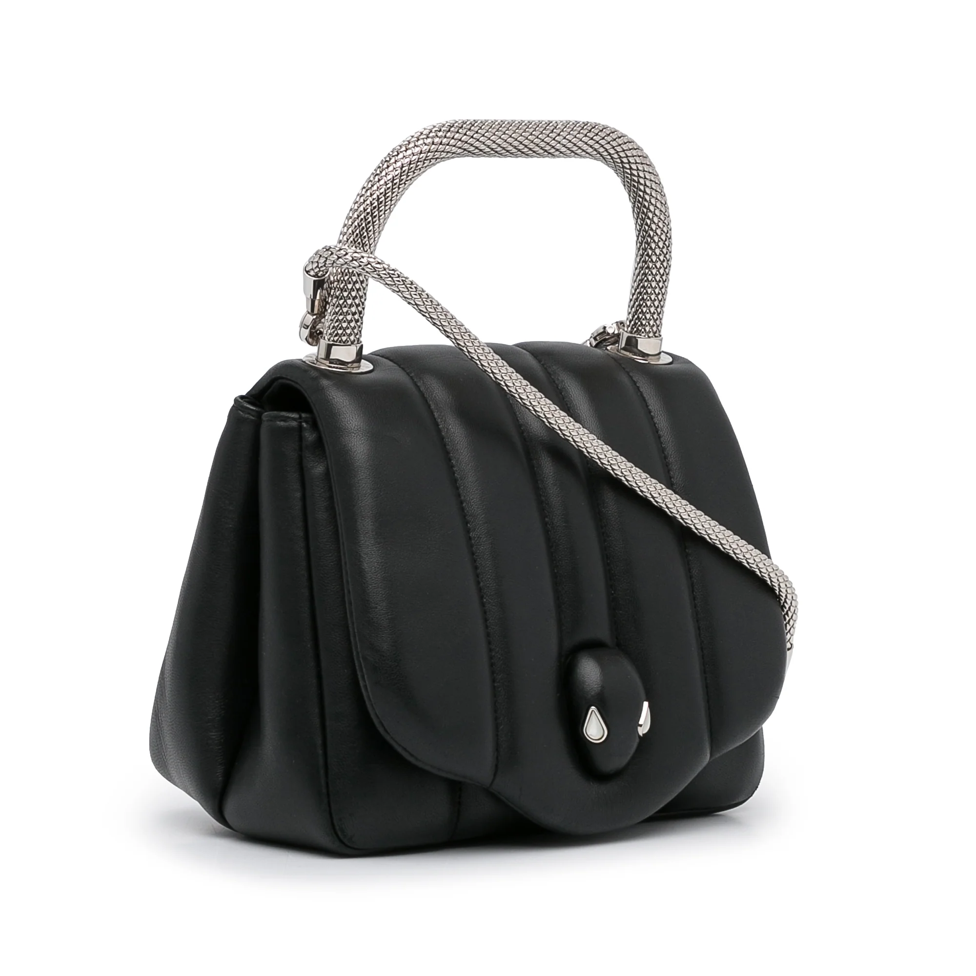 Bvlgari | Pre-Owned X Ambush Convertible Crossbody Bag | Blue/Navy - Image 3