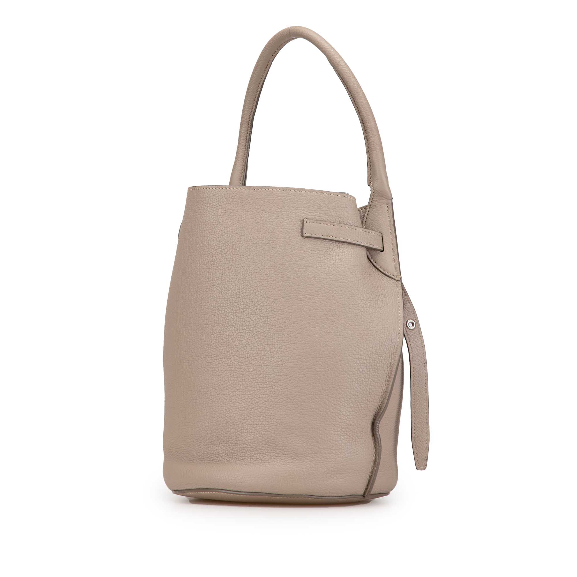 Celine | Pre-Owned Leather Big Bag Bucket - II | Beige - Image 4