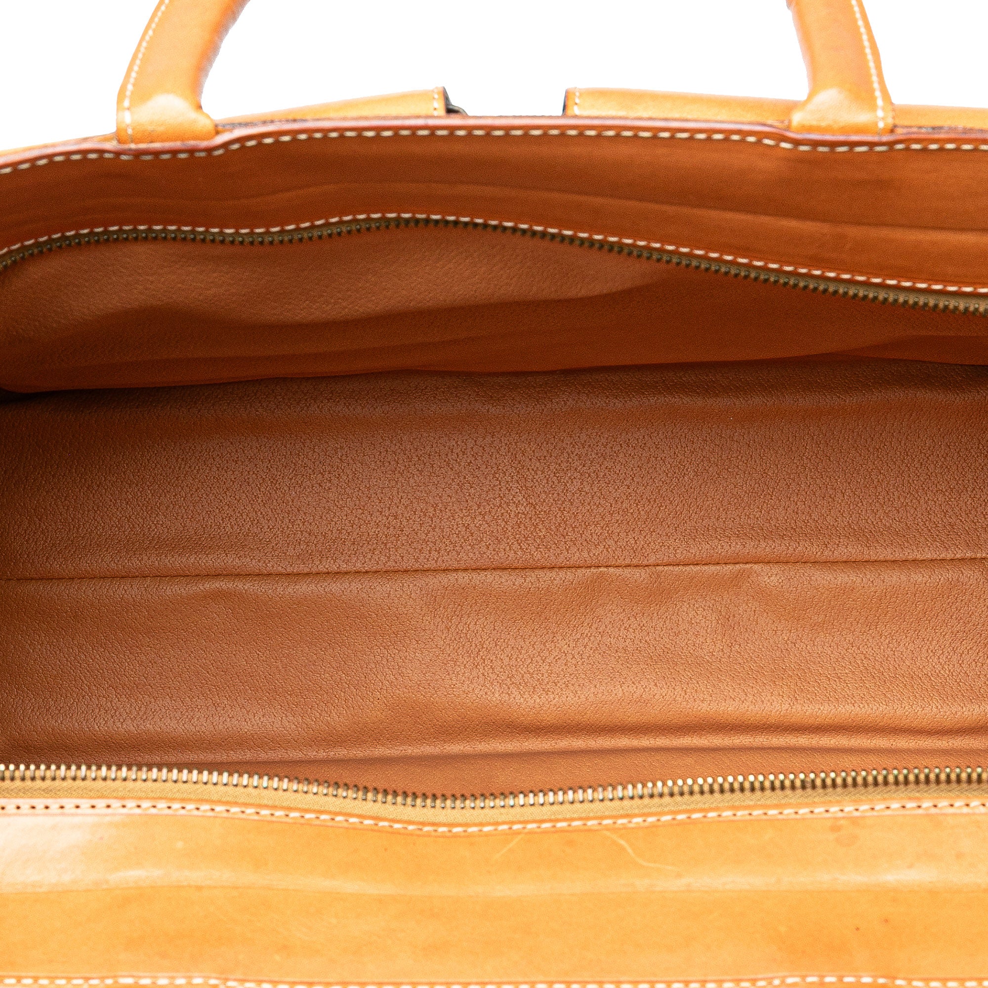 Celine | Pre-Owned Macadam Coated Canvas Handbag | Brown - Image 8